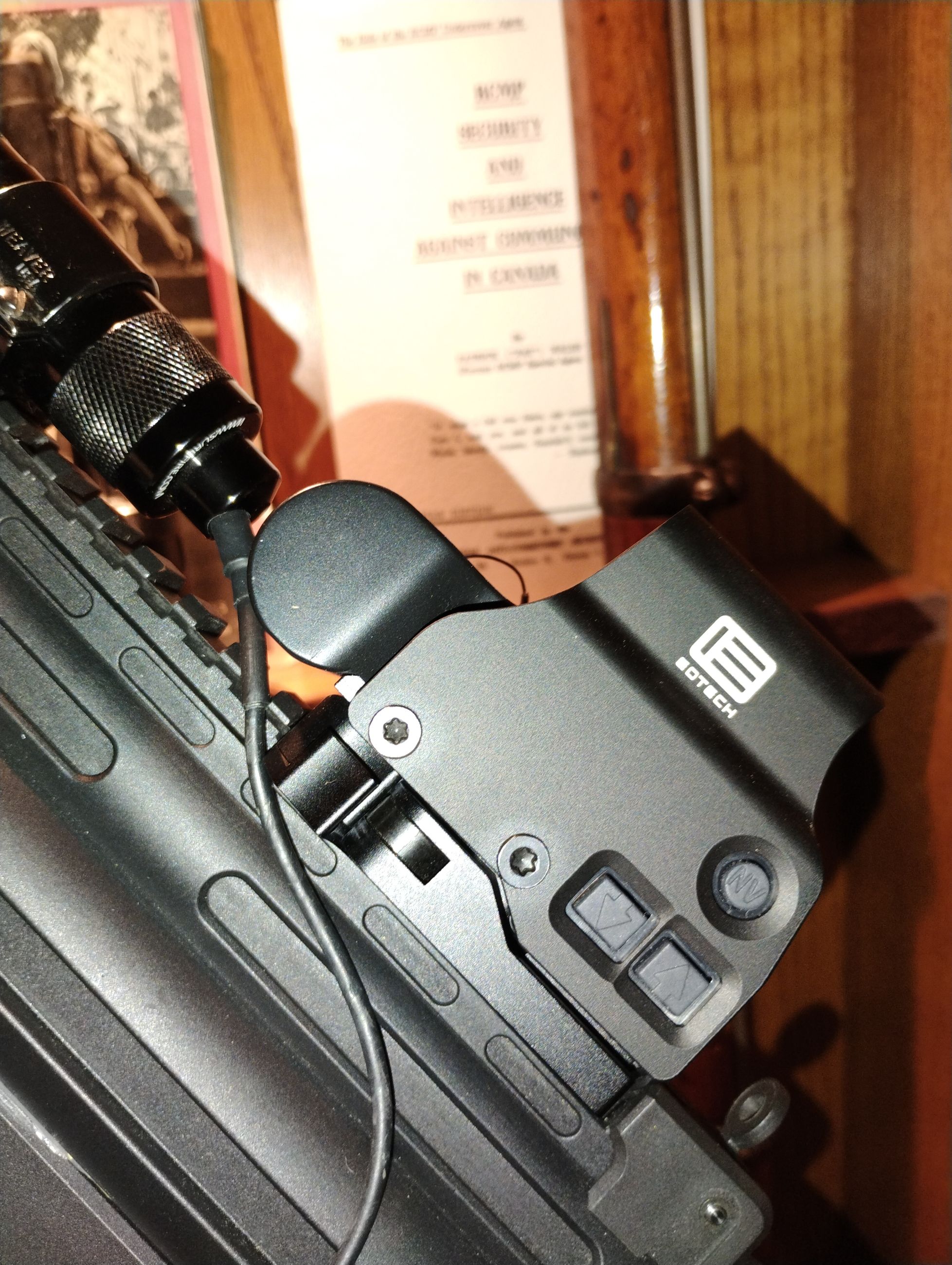 Photo of Top of the line Eotech replica.