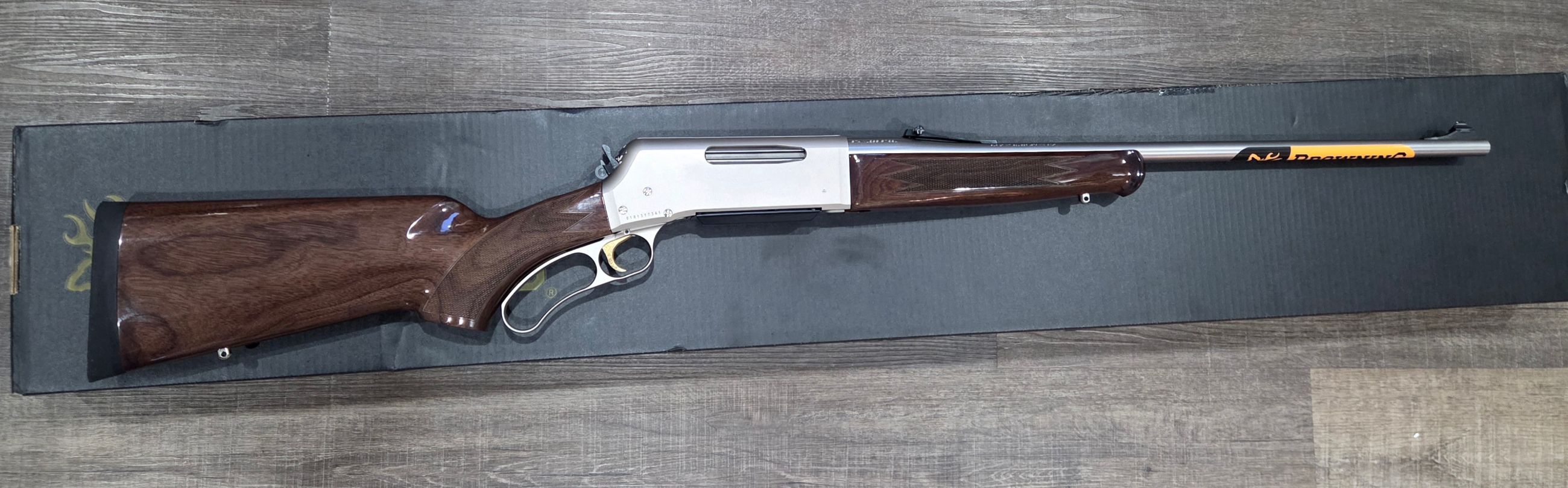 Photo of NEW 270 Browning BLR STAINLESS WALNUT 270 WIN