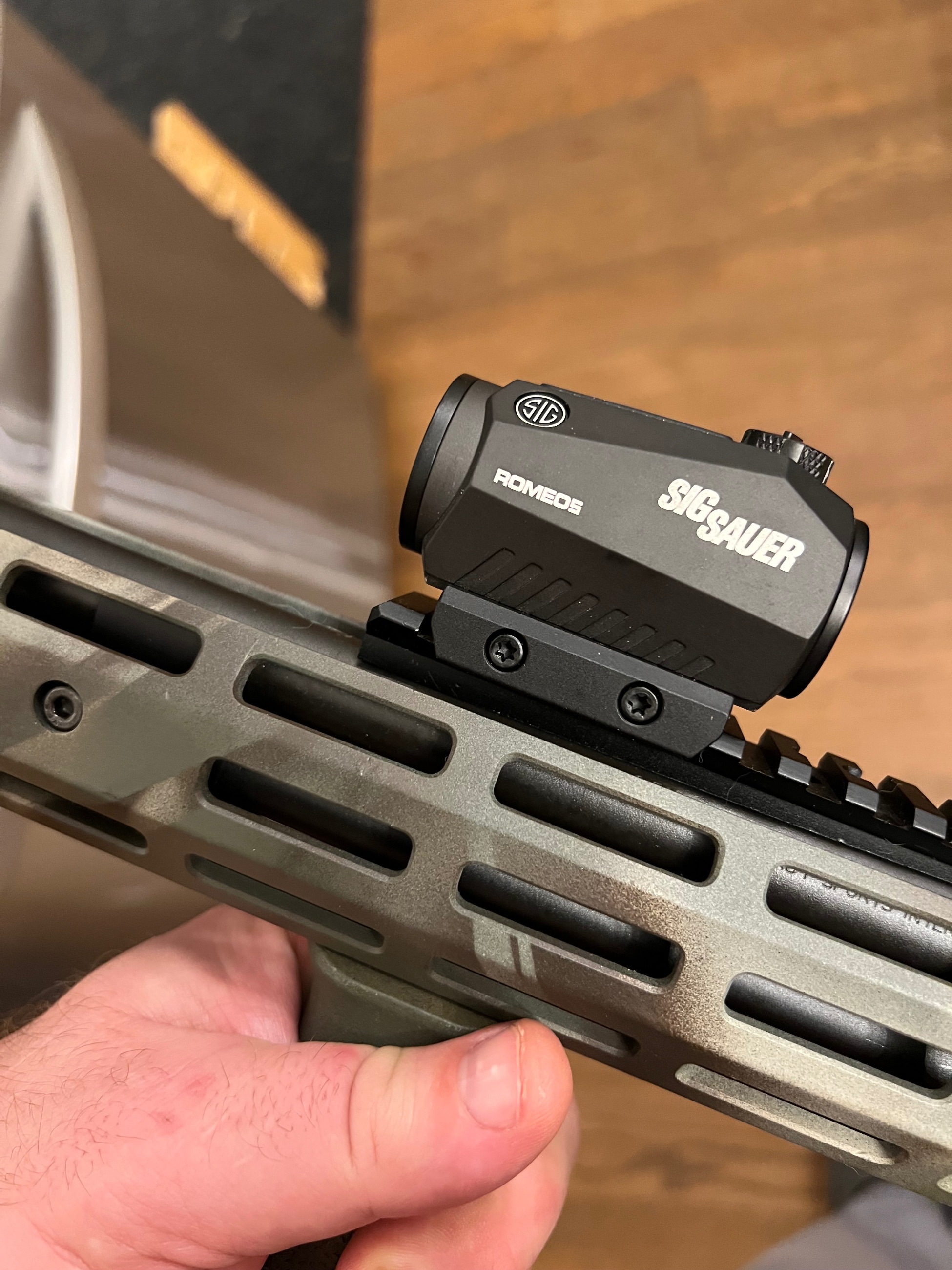 Photo of LOW MOUNT for Sig Romeo5