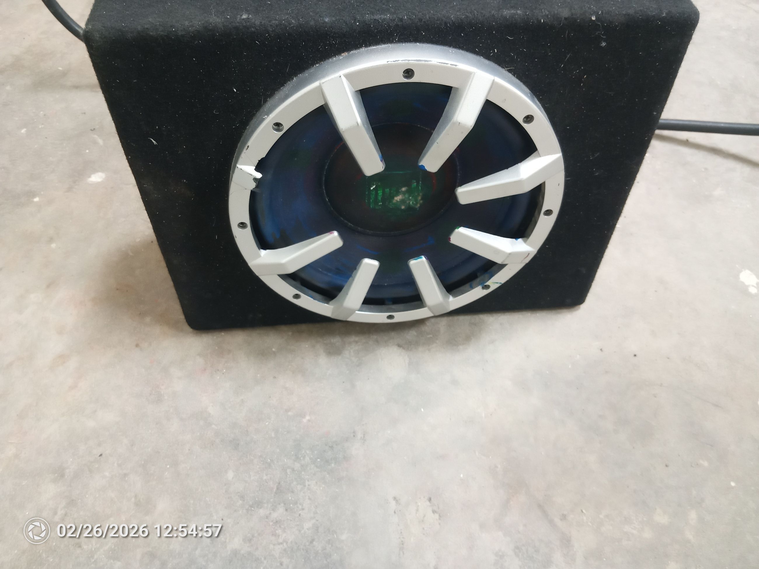 Photo of 10" inch dual subwoofer
