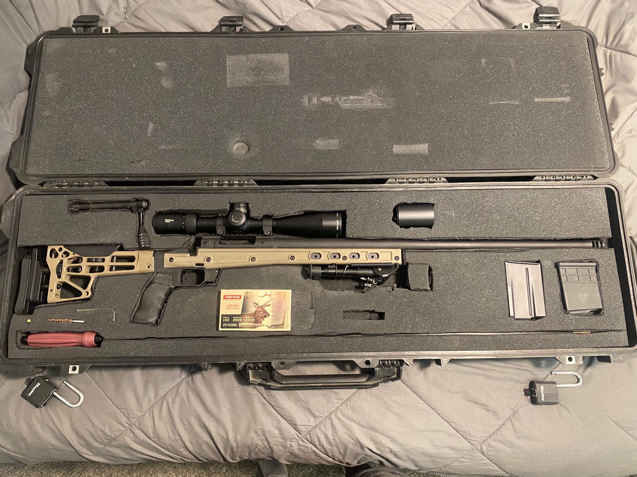 Photo of Savage Bench Rest Rifle.308