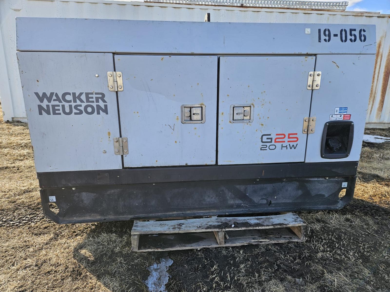 Photo of Wacker Neuson G25 generator 