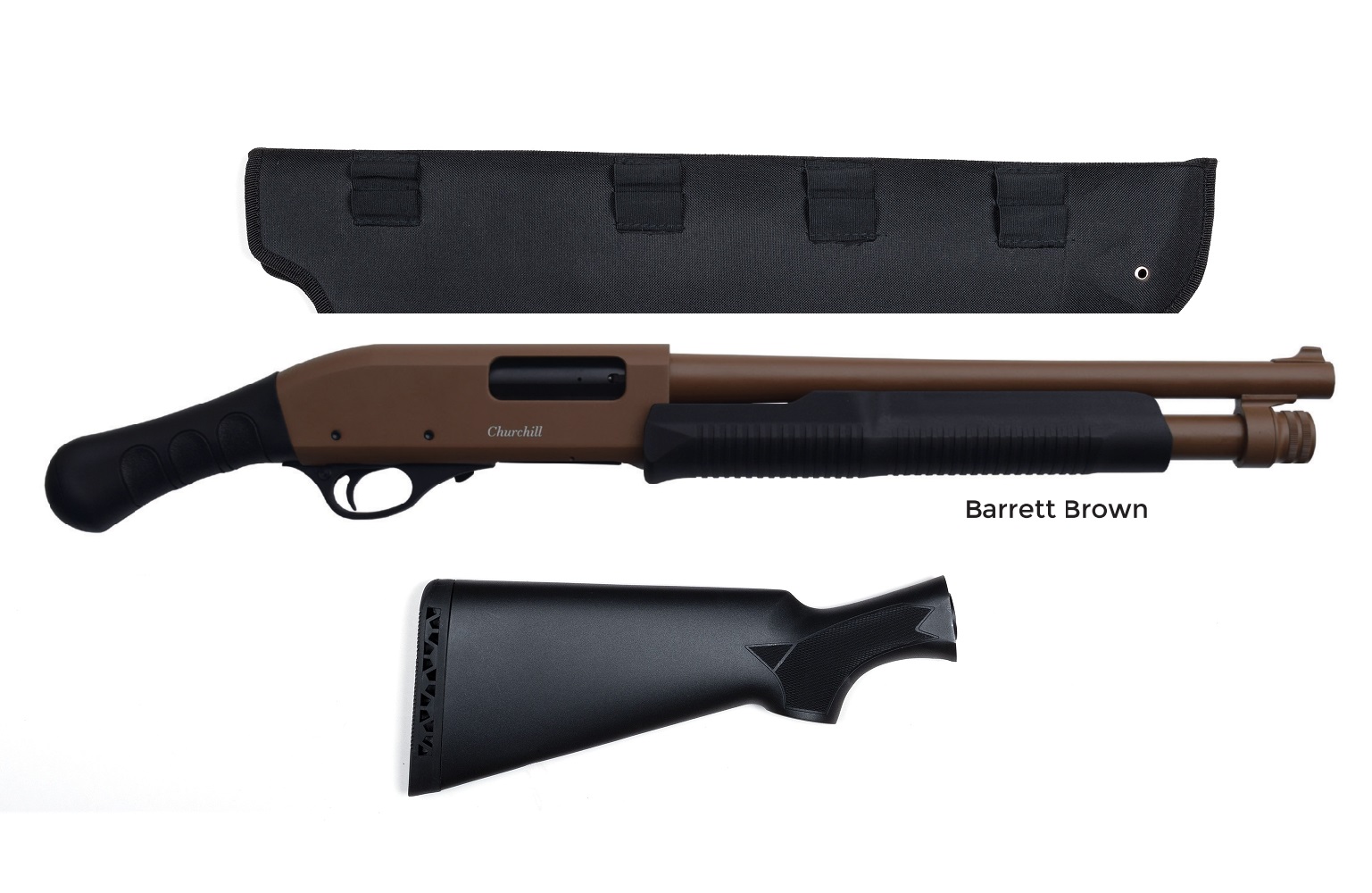 Photo of Brand new Churchill 612 Torso Shockwave 12 Ga Pump Action Shotgun