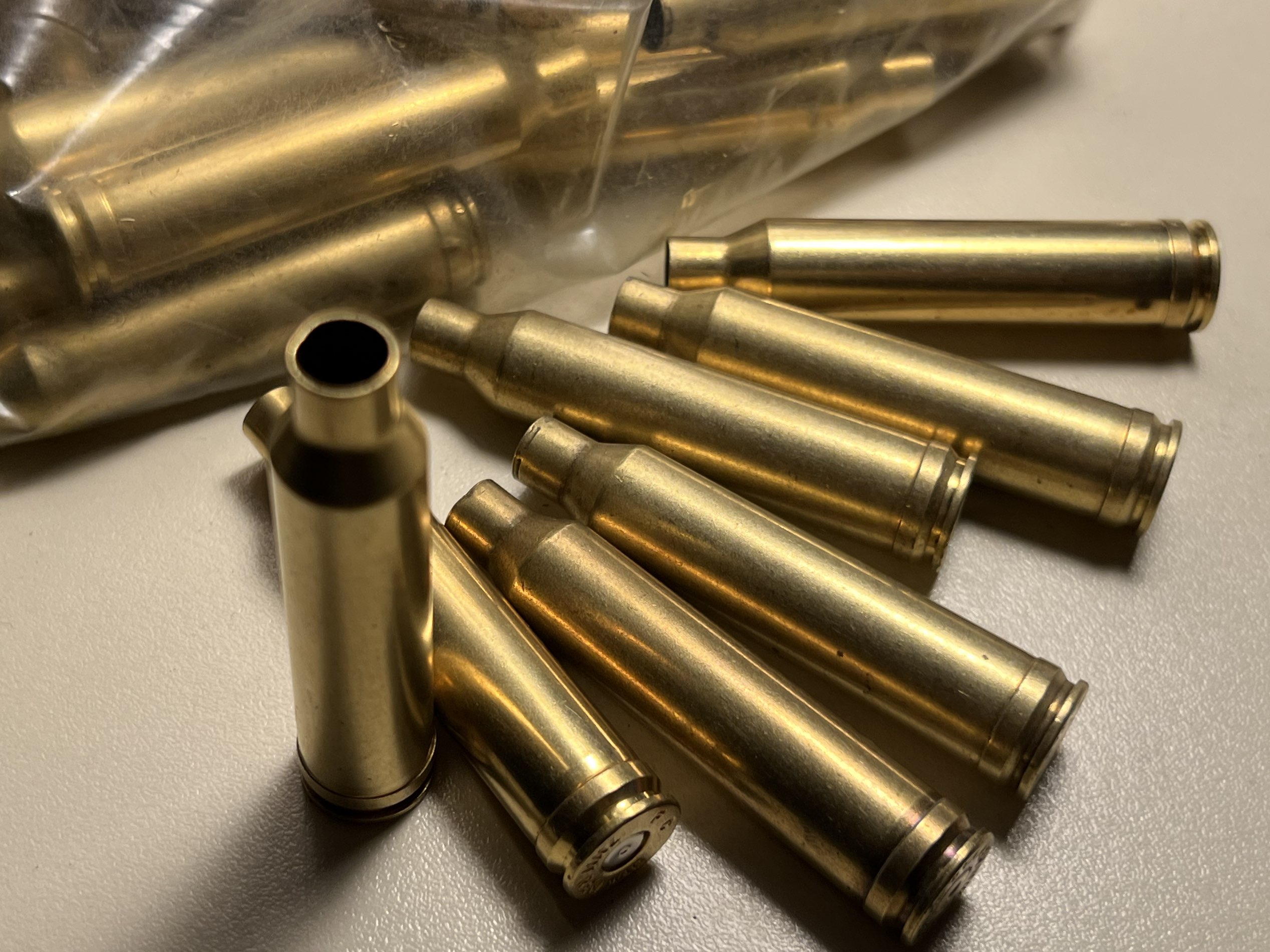Photo of clean brass