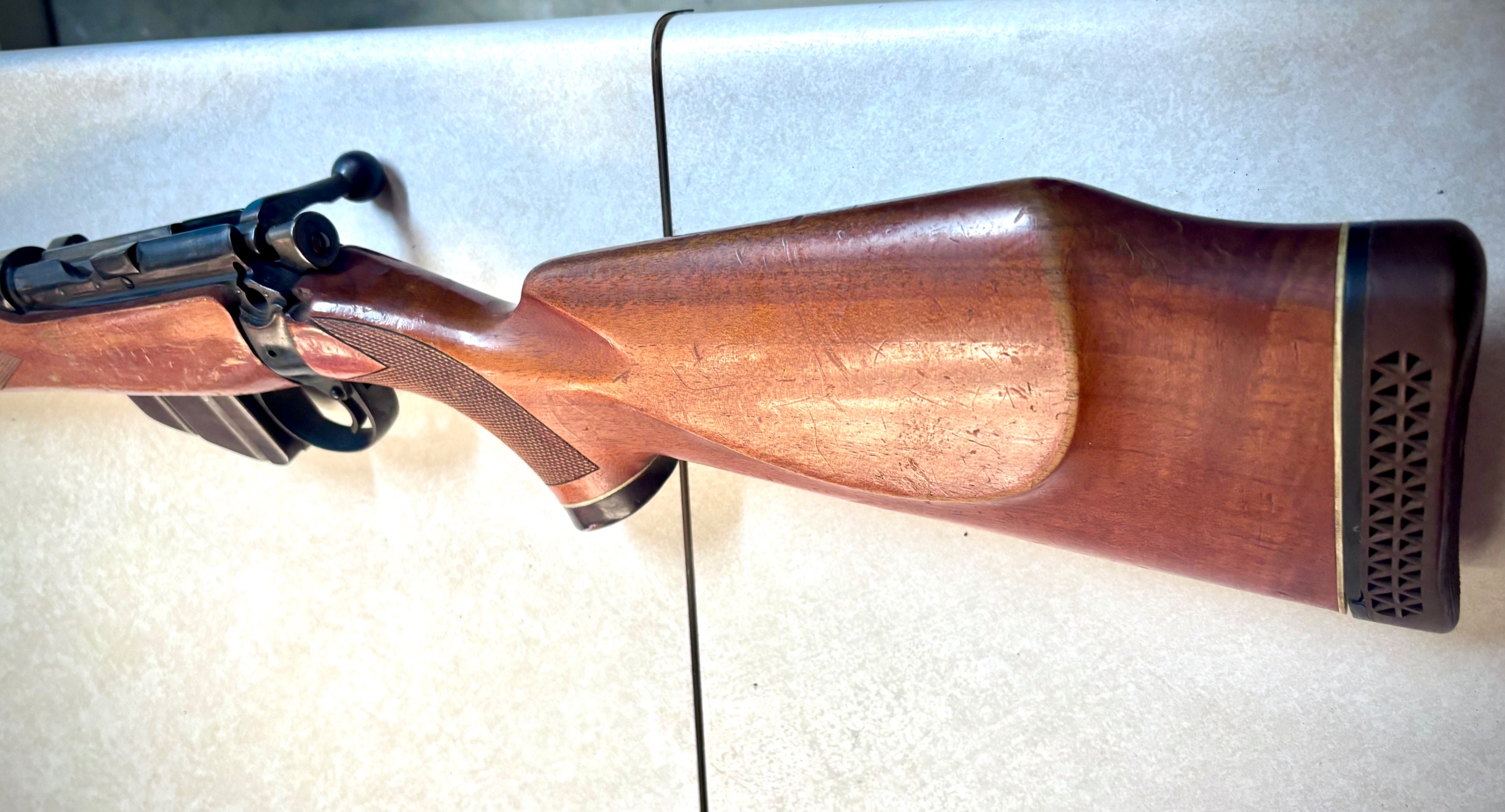 Photo of 1915 BSA Lee-Enfield No.1 Mk III – WWI British Service Rifle (.303 British) * sporterized (price reduced)