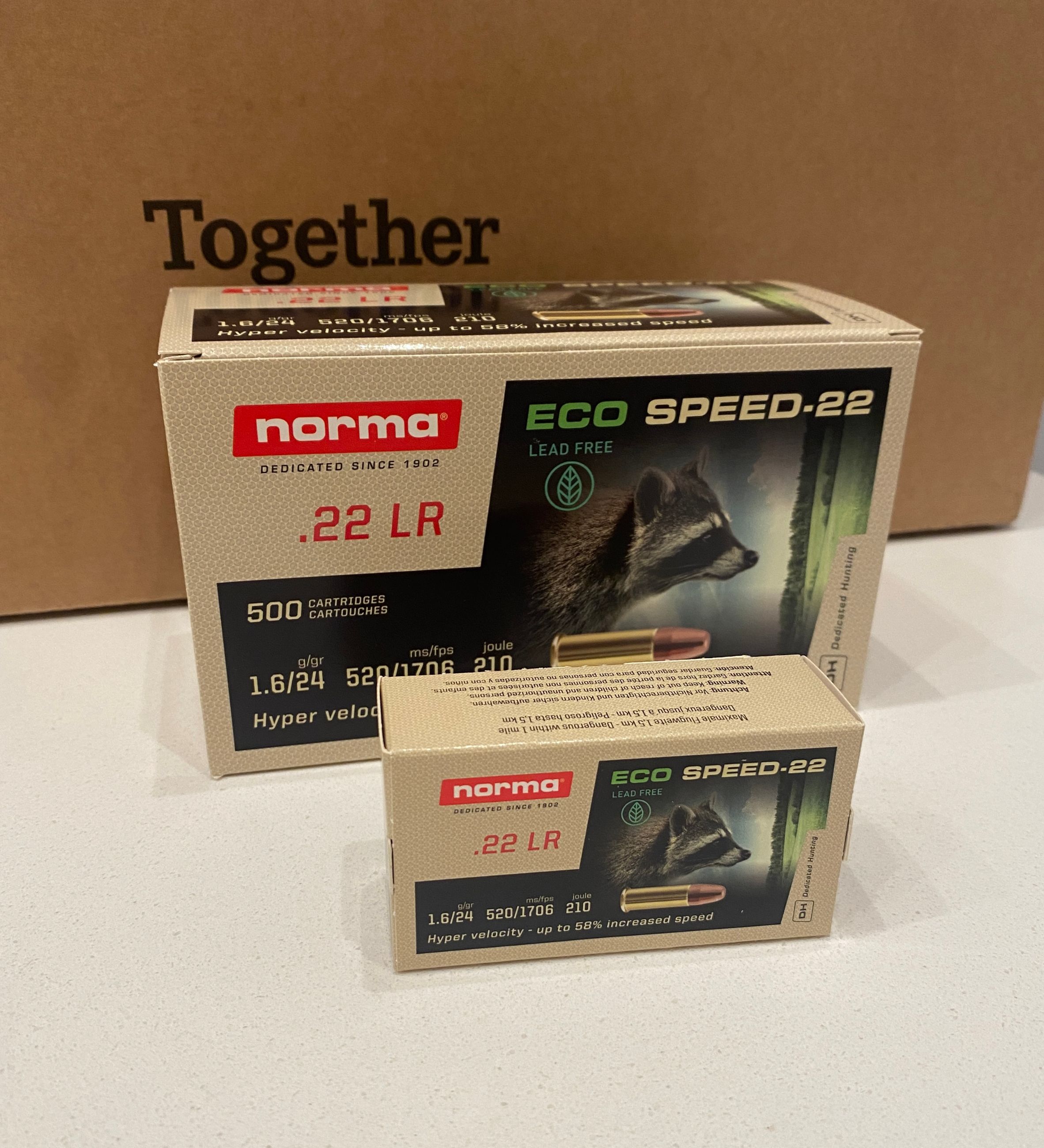 Photo of Norma Hyper Velocity Lead-Free 22lr