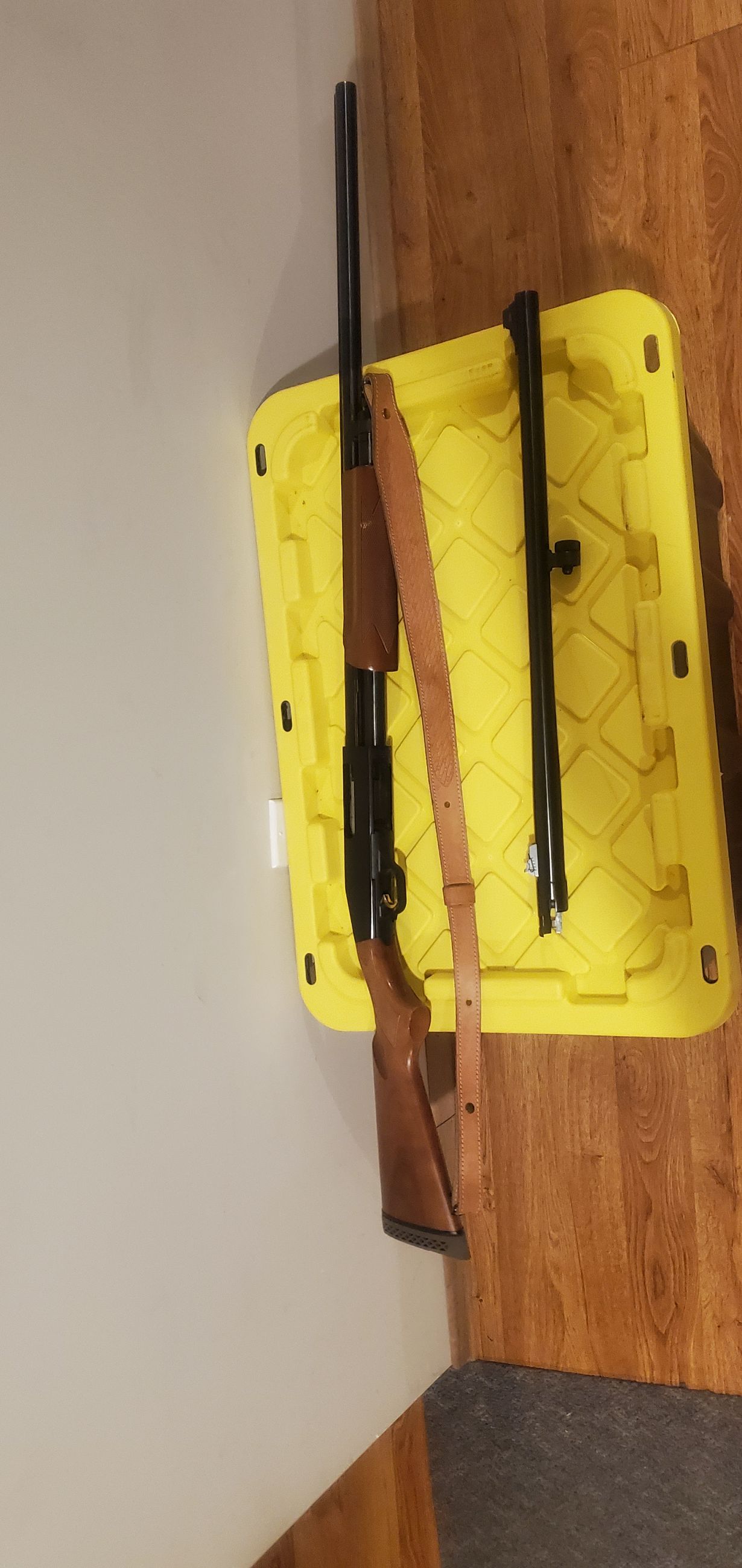 Photo of 12ga mossberg 535 pump with slug barrel