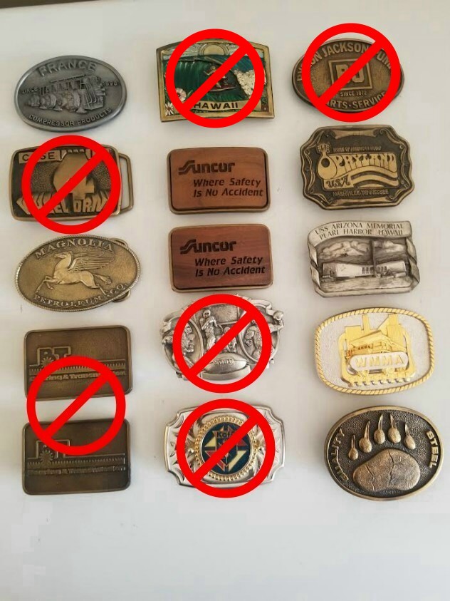 Photo of Vintage Belt Buckles