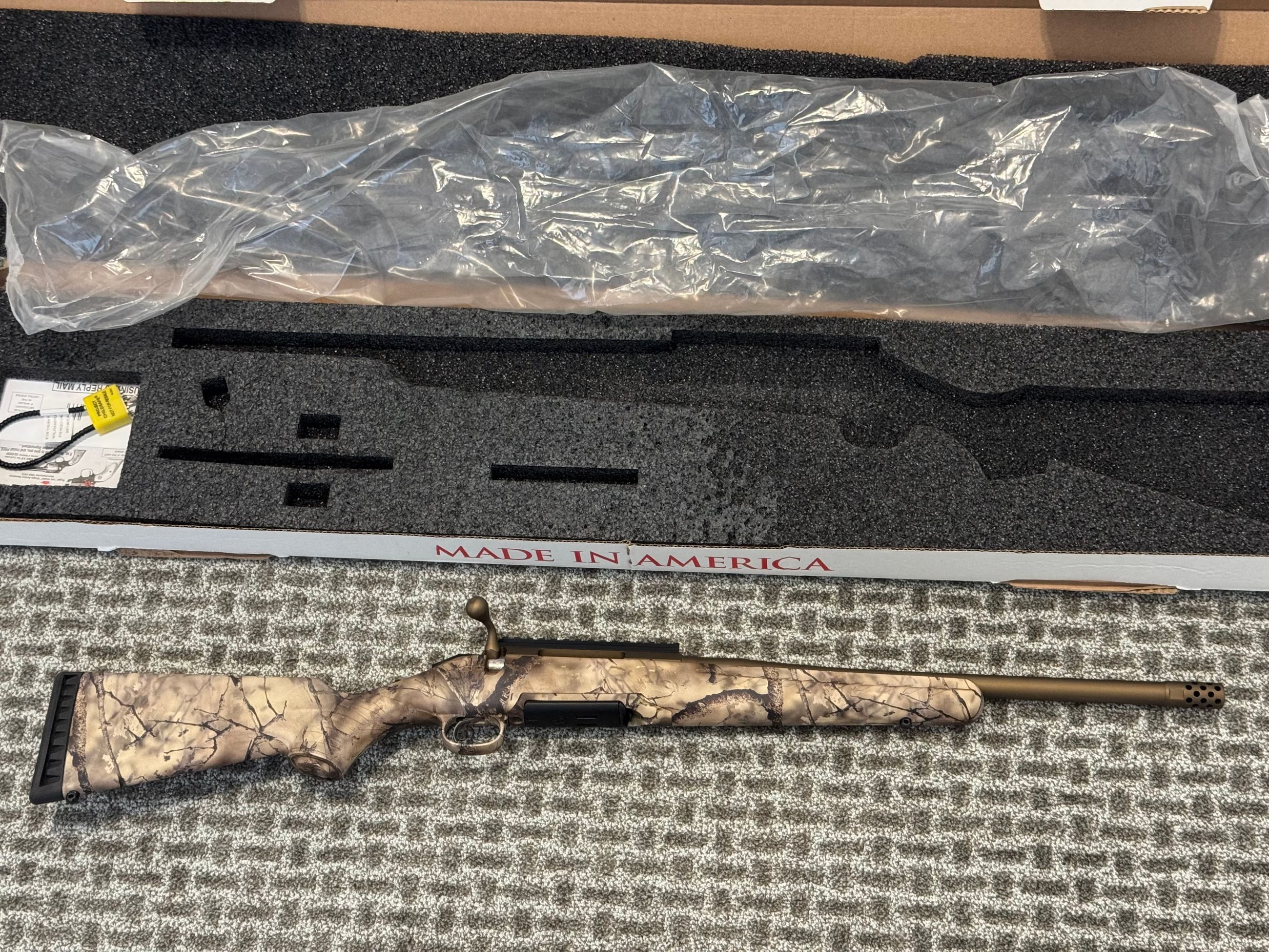 Photo of RUGER AMERICAN GO WILD CAMMO 6.5 CREEDMORE ** REDUCED **