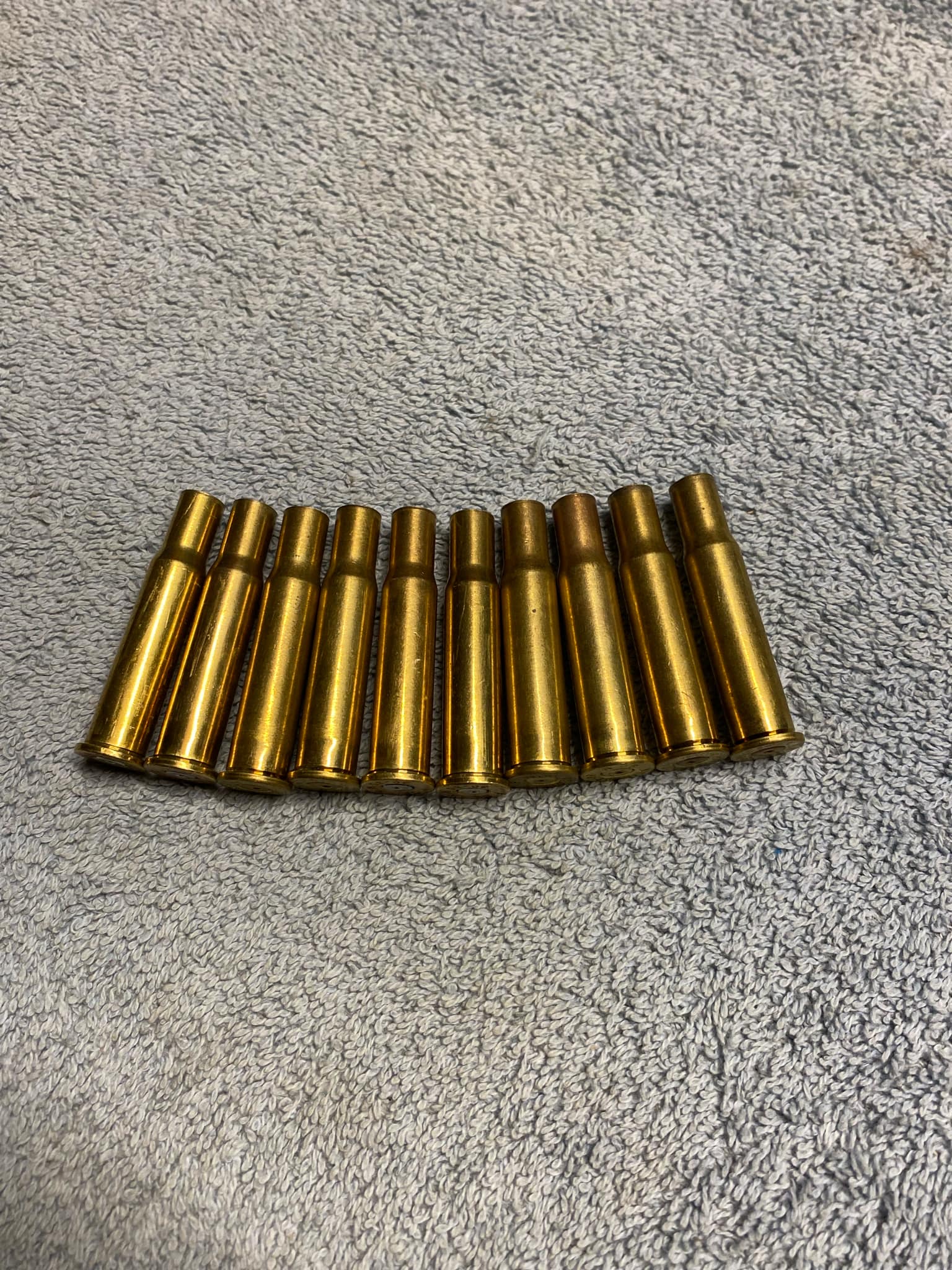 Photo of Once fired 30-30 brass.