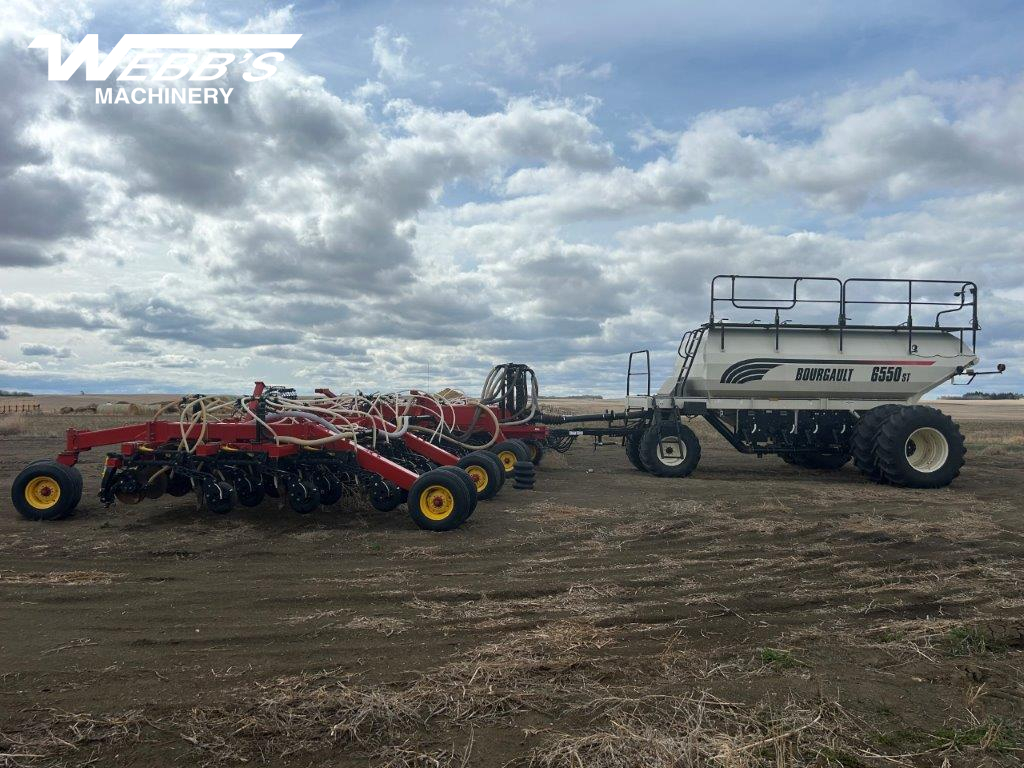 Photo of 2012 Bourgault 3320-60 / 2011 Bourgault 6550ST Air Seeder & Tank
