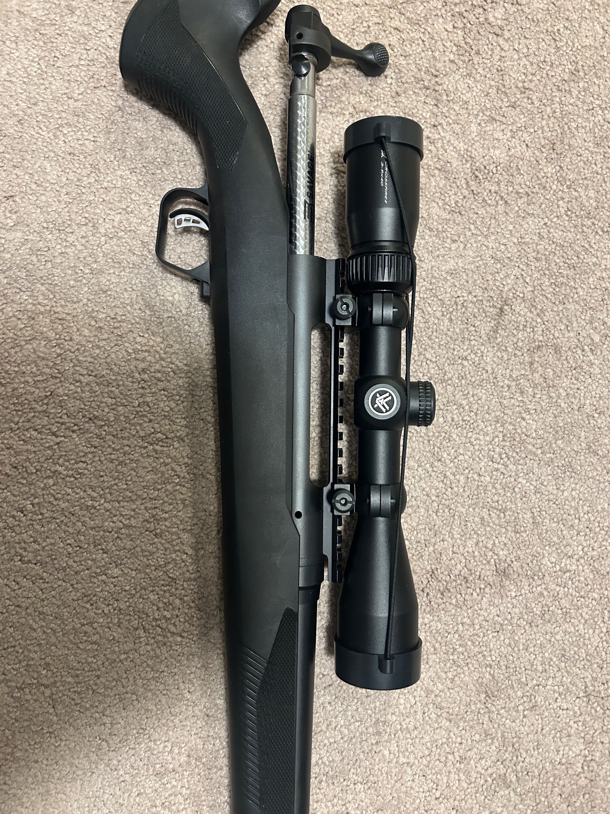 Photo of Savage® 110 Apex Hunter XP Left Hand Bolt-Action Rifle with Scope (.300 Winchester Magnum)