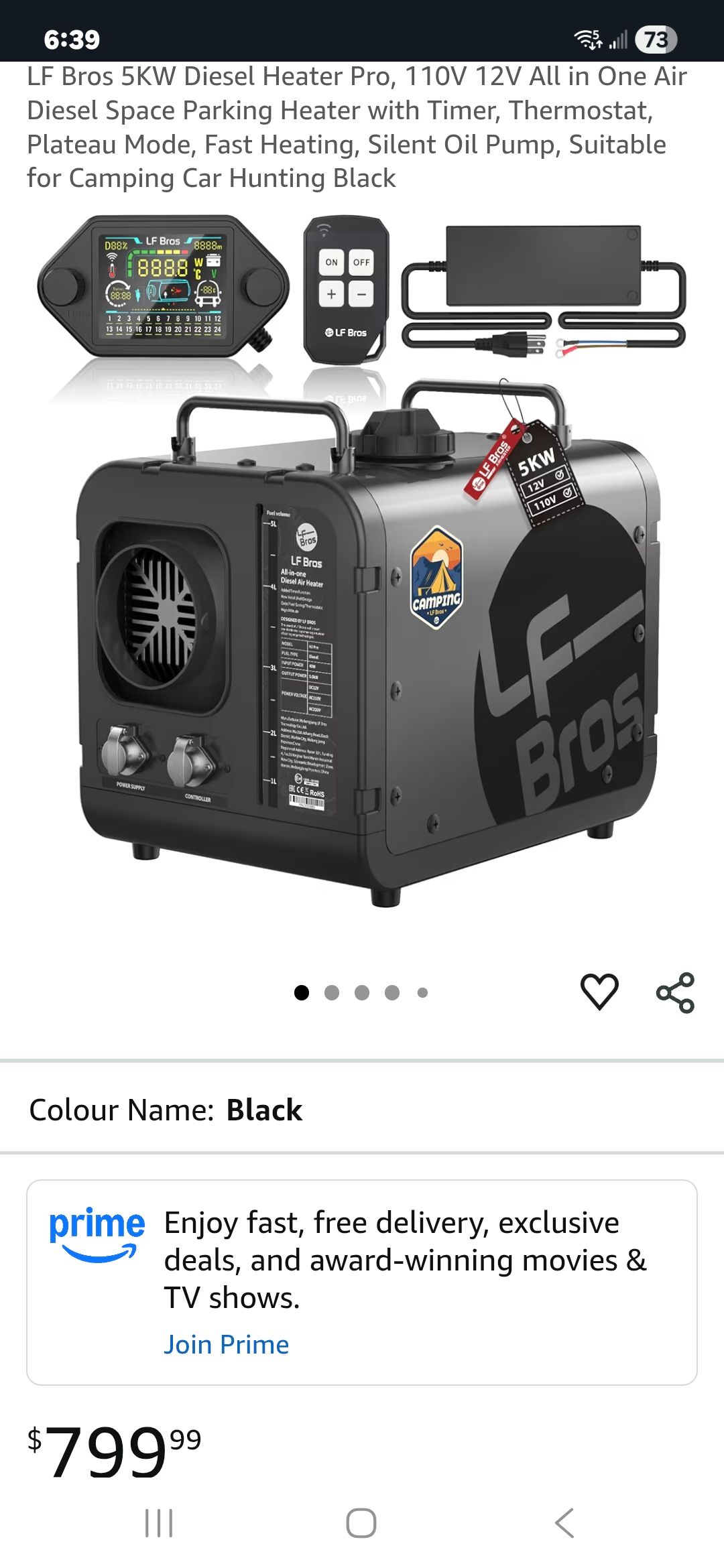 Photo of Diesel Heater