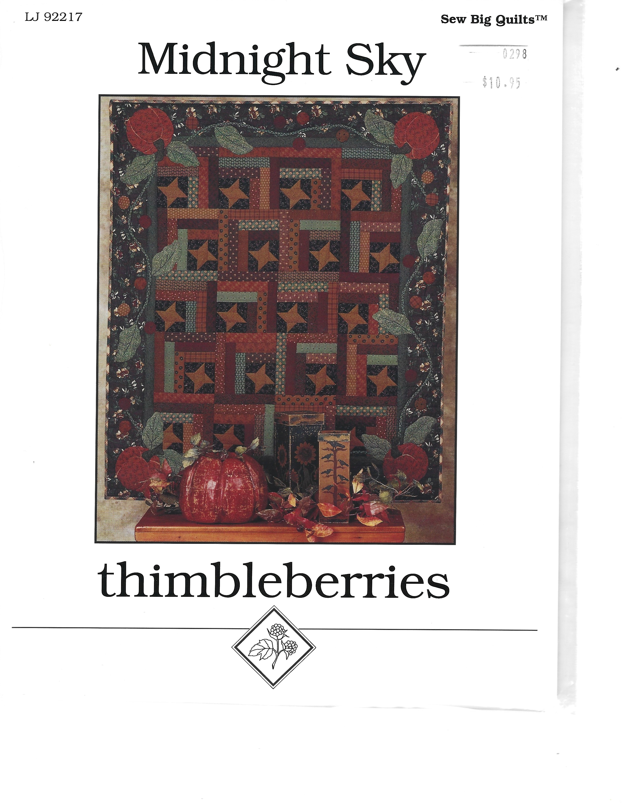 Photo of MIDNIGHT SKY QUILT PATTERN LJ92217 from THIMBLEBERRIES