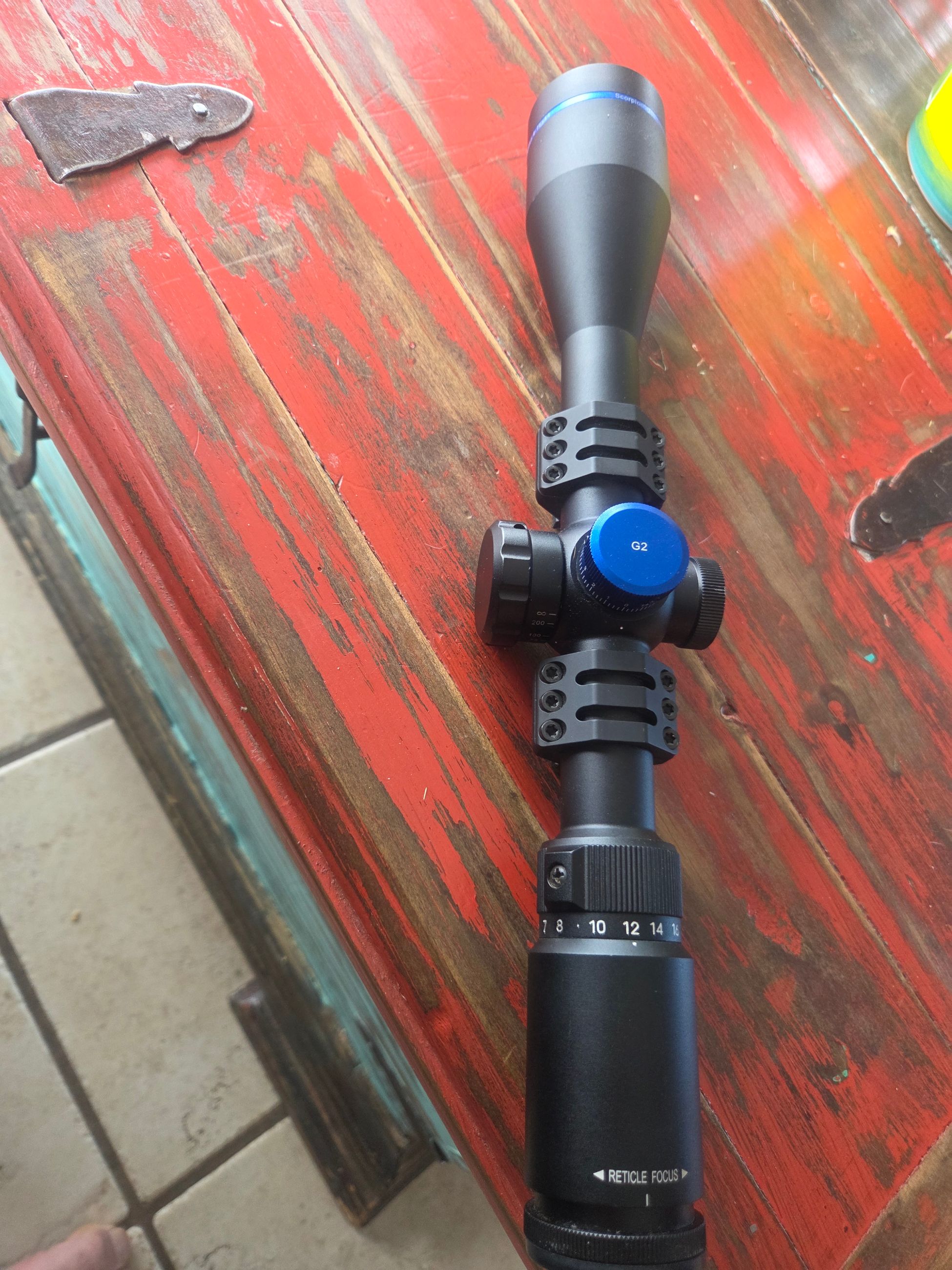 Photo of SCORPION 4-16×44 AND RINGS