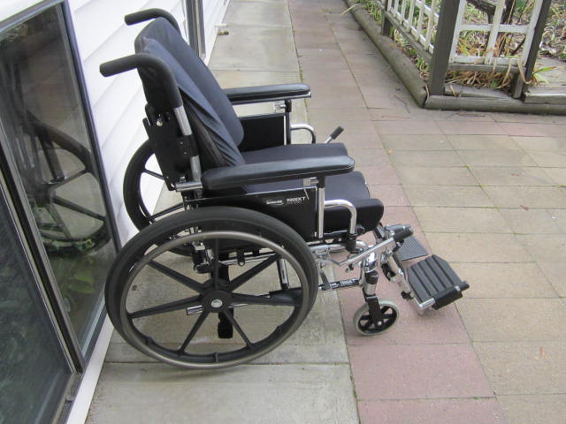 Photo of 16" WIDE HIGH END INVACARE 9000XT WHEELCHAIR FOR SALE