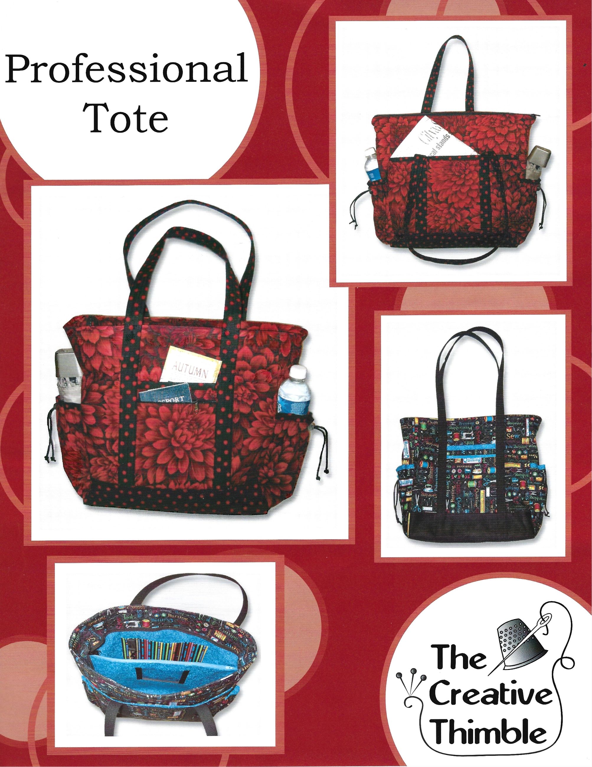 Photo of PROFESSIONAL TOTE PATTERN by LAURA MARTELL