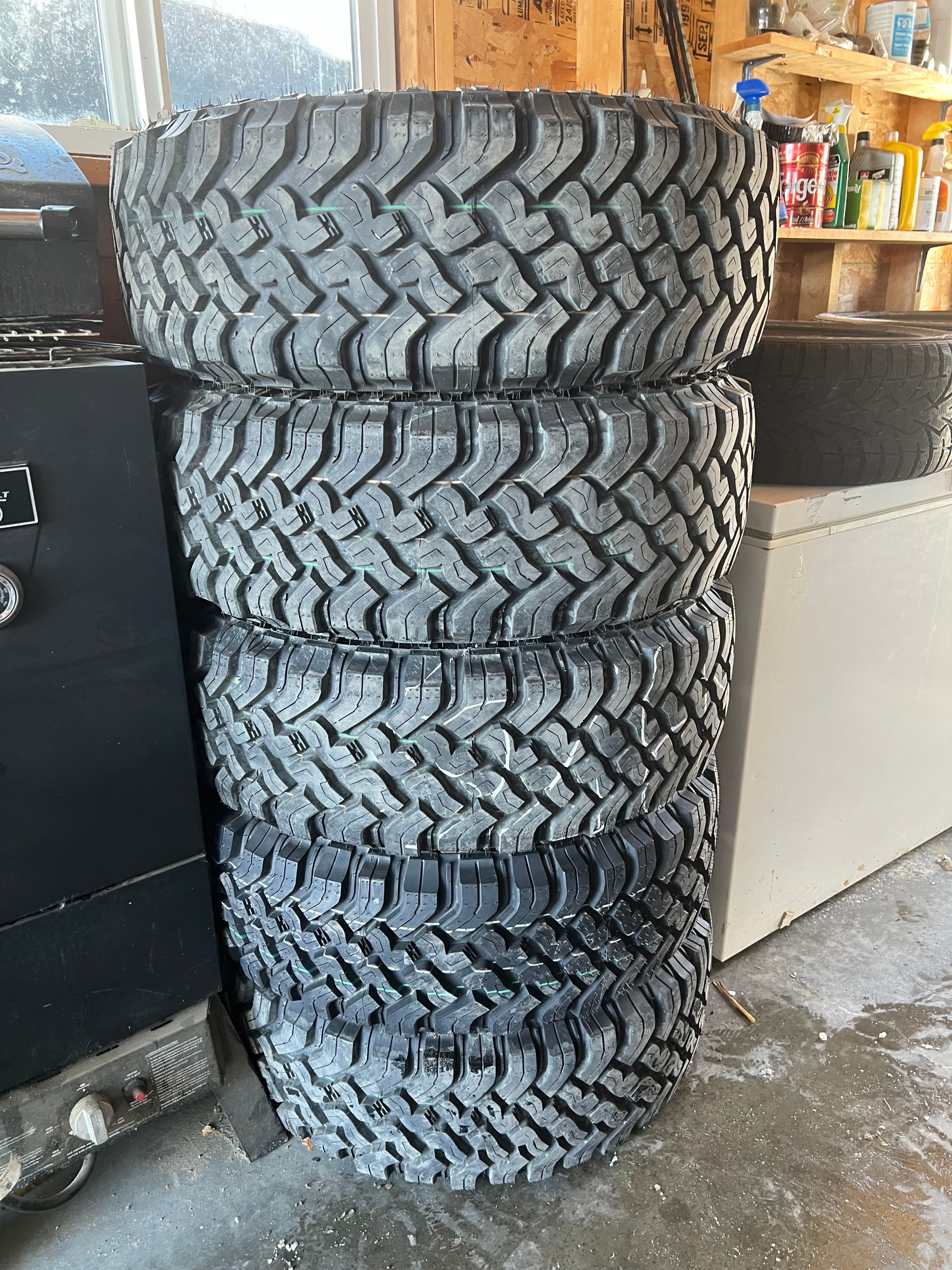 Photo of LIKE NEW FALKEN TIRES for 17" rims