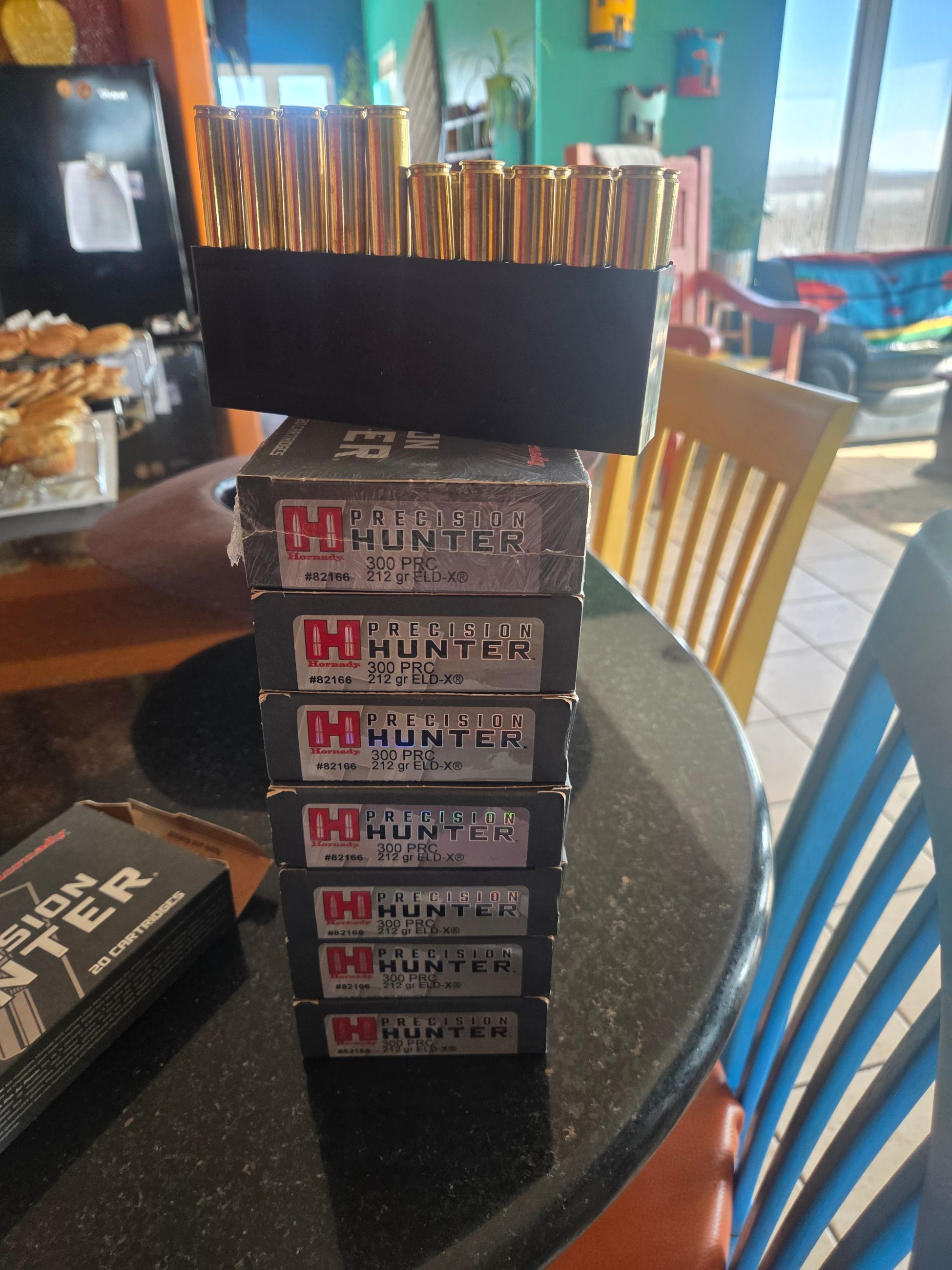 Photo of 8 boxes of HORNADAY PRECISION HUNTER 300PRC 212GR
