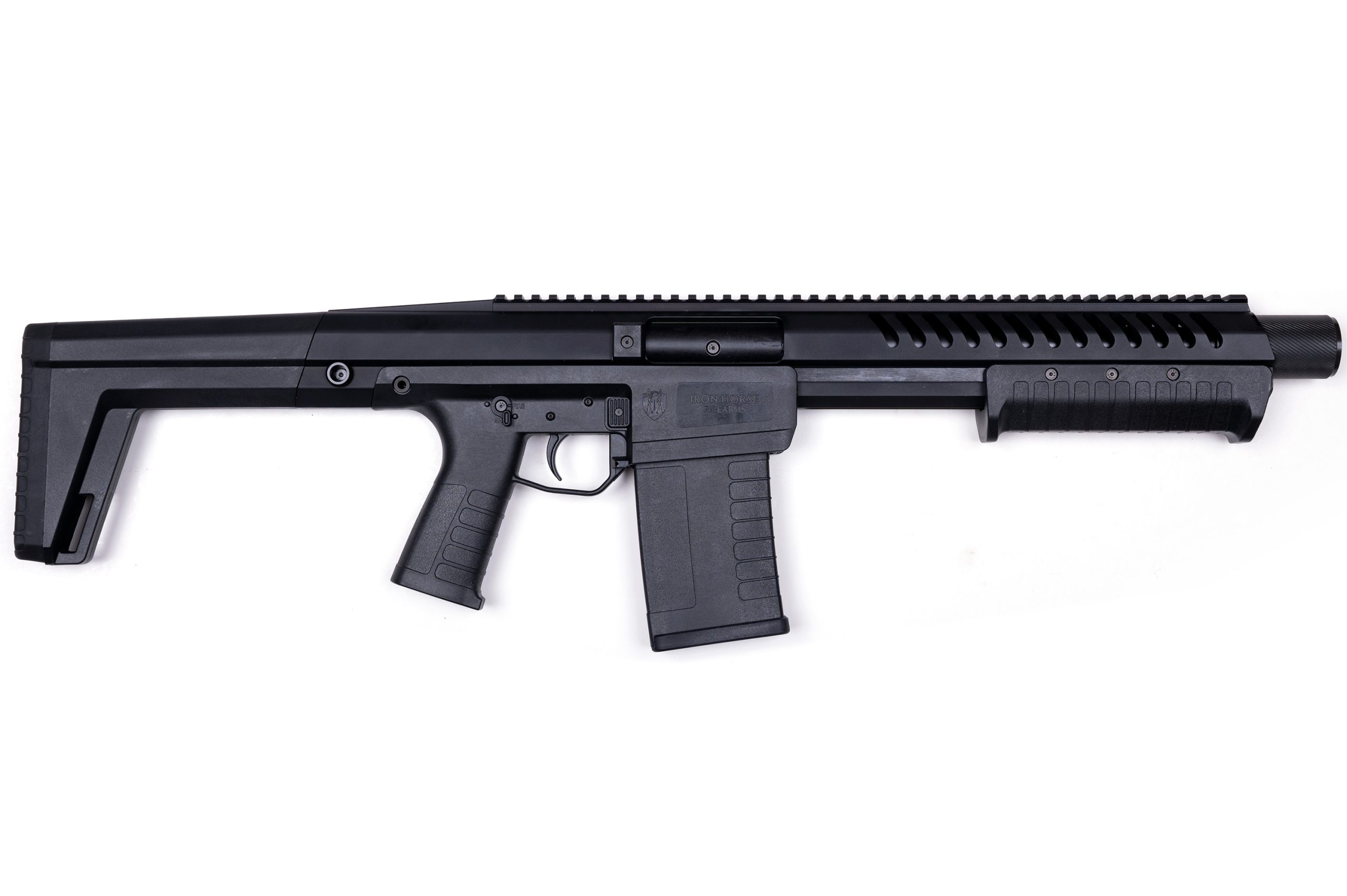 Photo of Brand new IRON HORSE FIREARMS ENTRY-12 12 GA 10.5″ BBL Pump Action Shotgun $880
