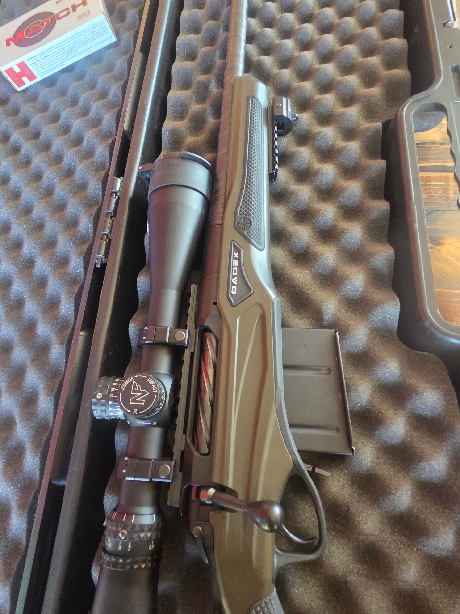 Photo of Nightforce NXS 5.5-22×50 zero stop, illuminated 