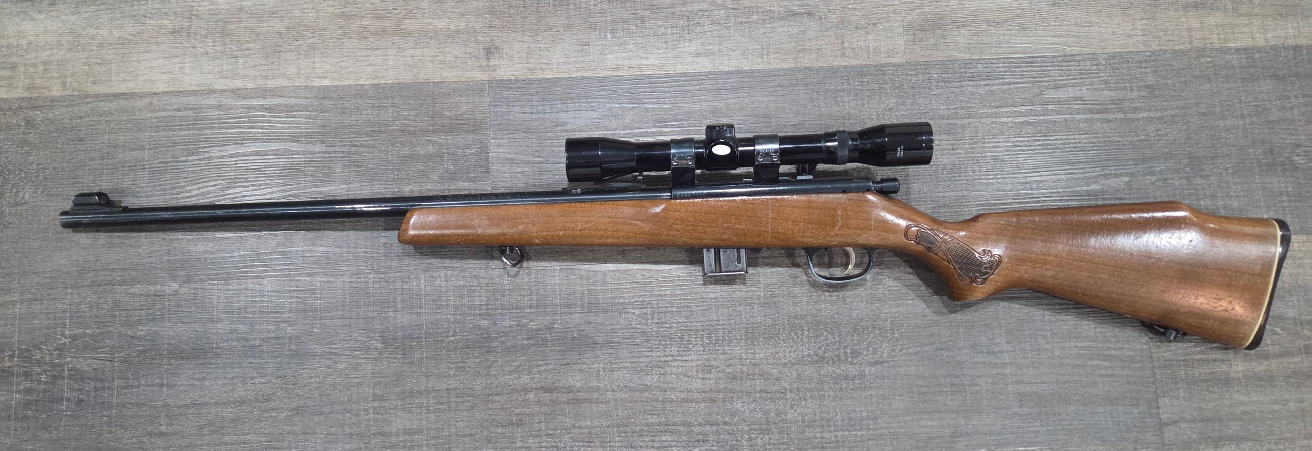 Photo of JM Marlin 782 22 mag scope package