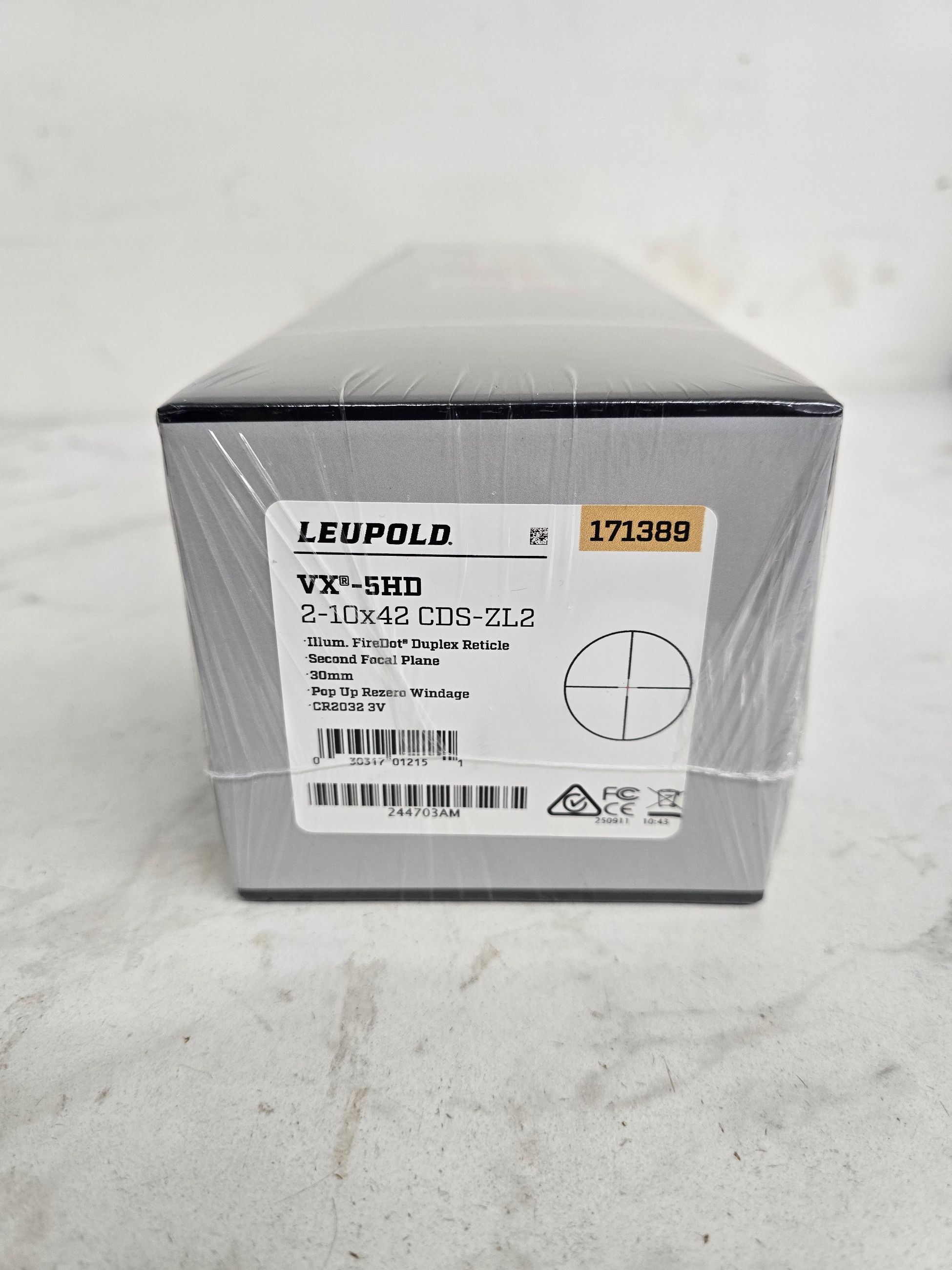 Photo of BNIB Leupold VX-5HD 2-10x42 CDS ZL2 Firedot