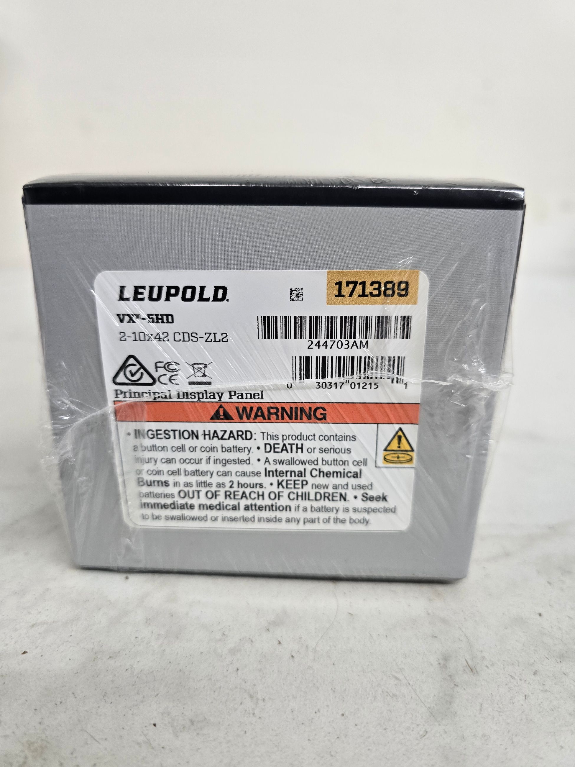 Photo of BNIB Leupold VX-5HD 2-10x42 CDS ZL2 Firedot