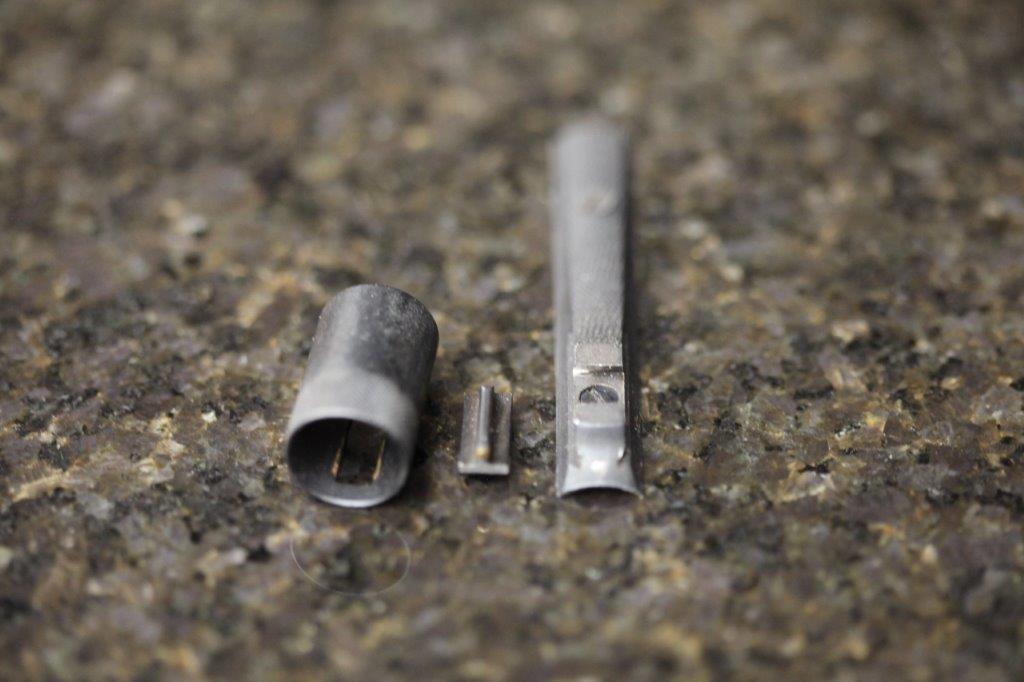 Photo of Williams Front Sight - Ramp, Sight Insert, Hood  -  2 Screws (1.625" C-C)