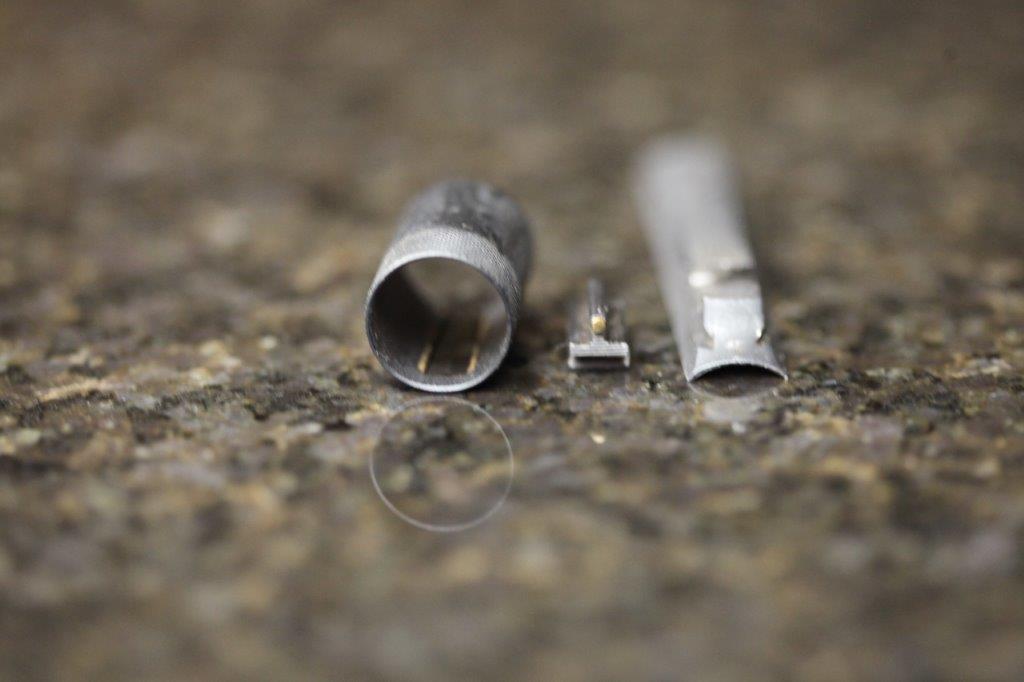 Photo of Williams Front Sight - Ramp, Sight Insert, Hood  -  2 Screws (1.625" C-C)