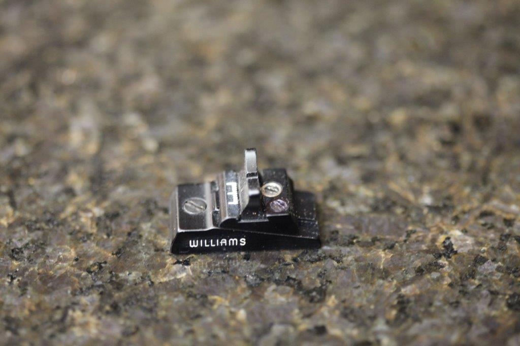 Photo of Williams Windage & Elevation Rear Sight - 2 Screws (9/16" C-C)