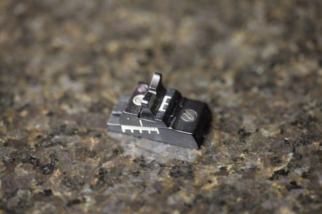 Photo of Williams Windage & Elevation Rear Sight - 2 Screws (9/16" C-C)