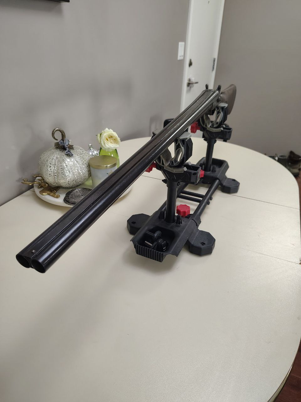 Photo of Liege Belgium Neumann Bros. SXS Shotgun in 12GA