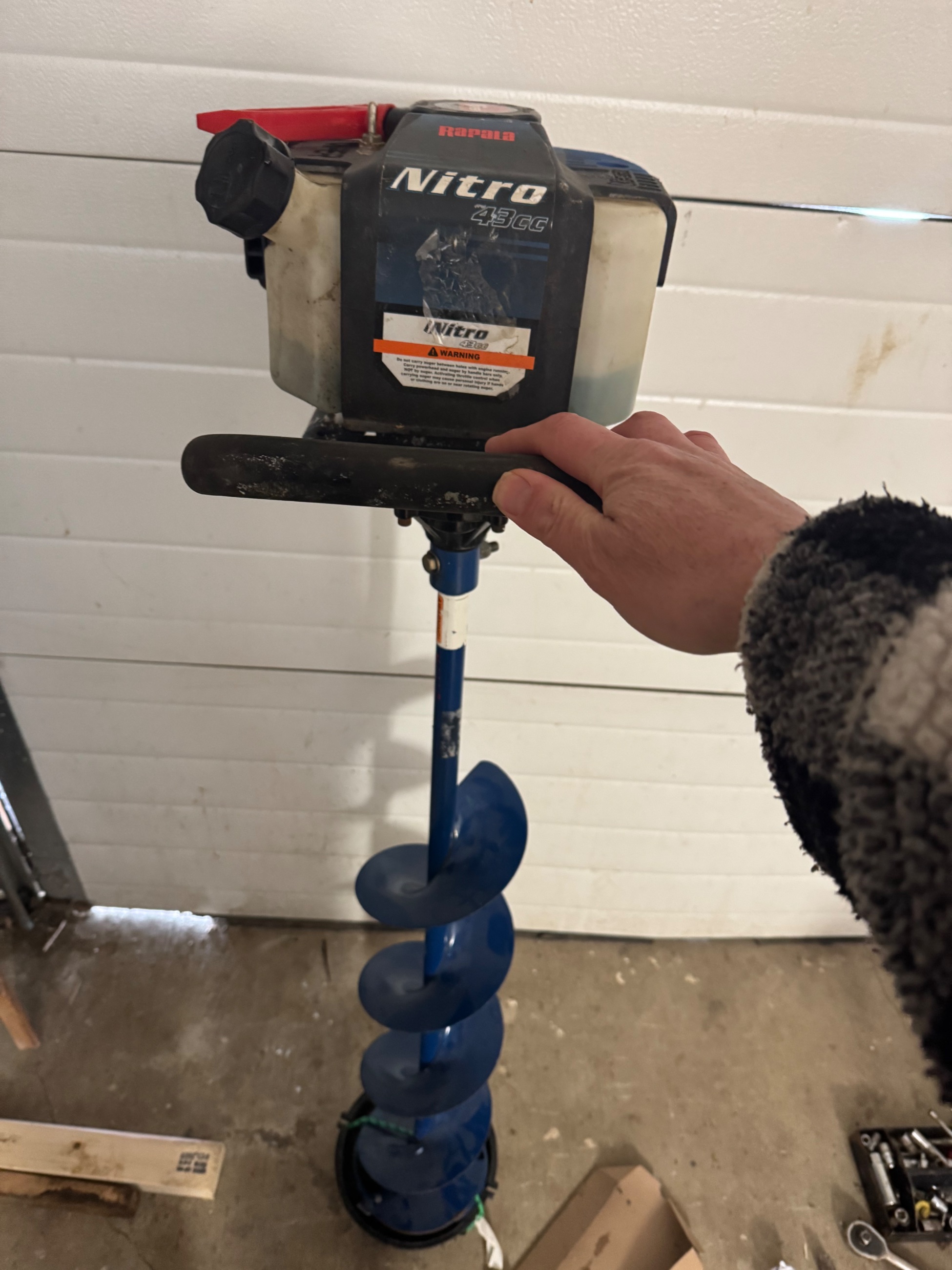 Photo of Ice auger gas powered 350 obo