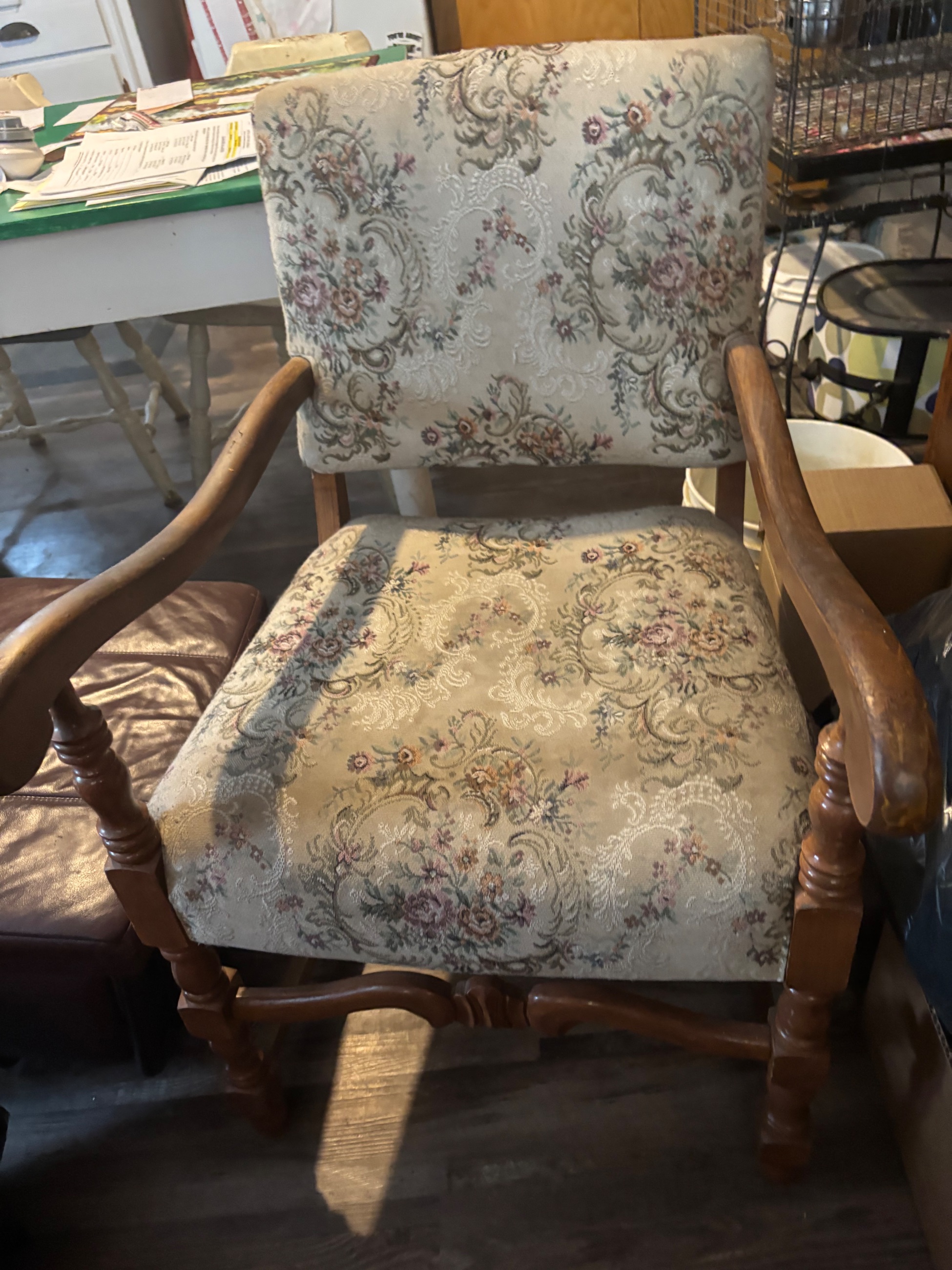 Photo of Antique Living Room Chair 
