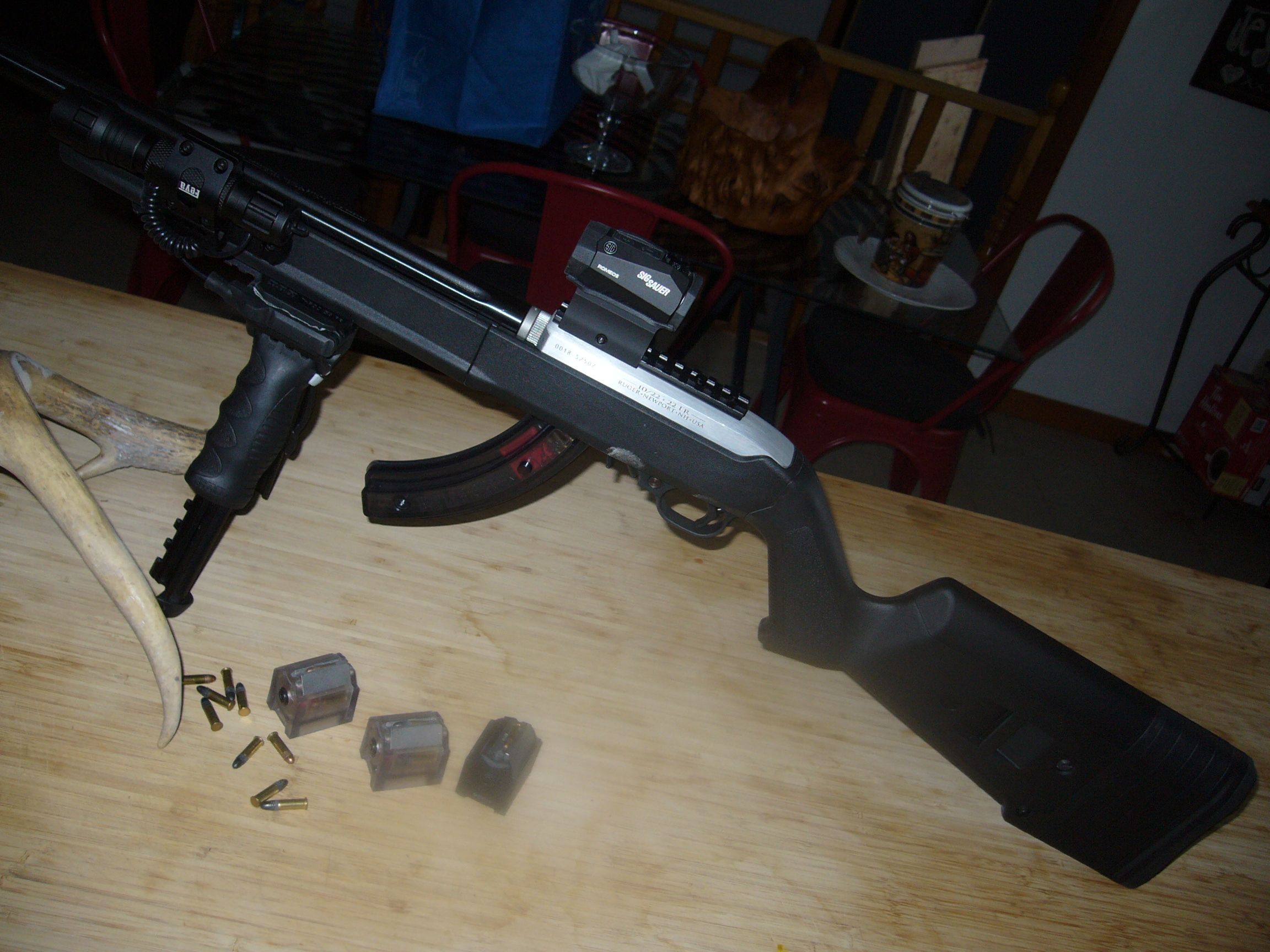 Photo of 🔴 RUGER 10-22 TAKE DOWN 🔴BULL BARREL, with Magpull Hunter X-22 stock ==►FREE SHIPPING◄==