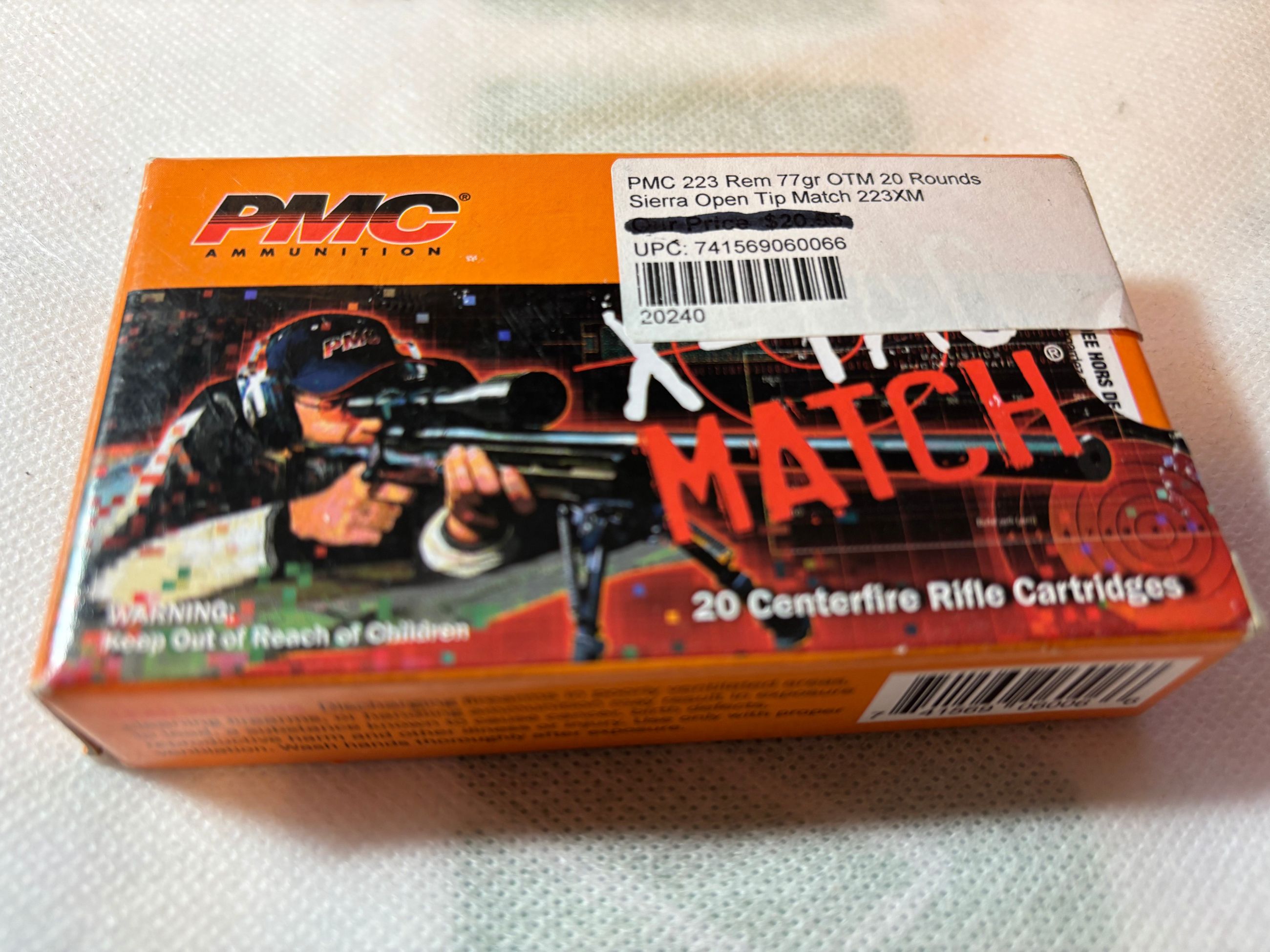 Photo of 223 REM ammo