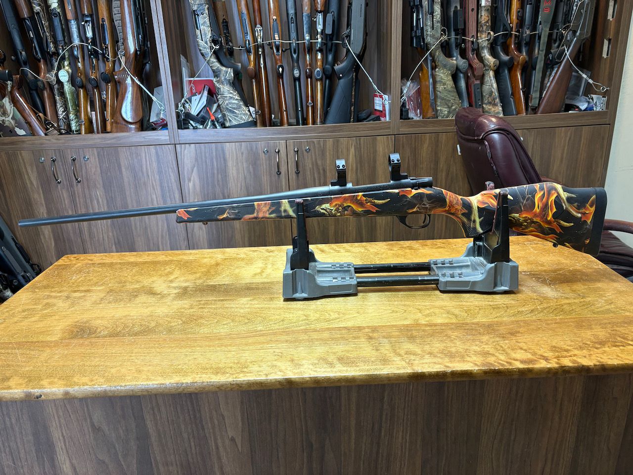 Photo of Weatherby Vanguard Blaze Orange .243