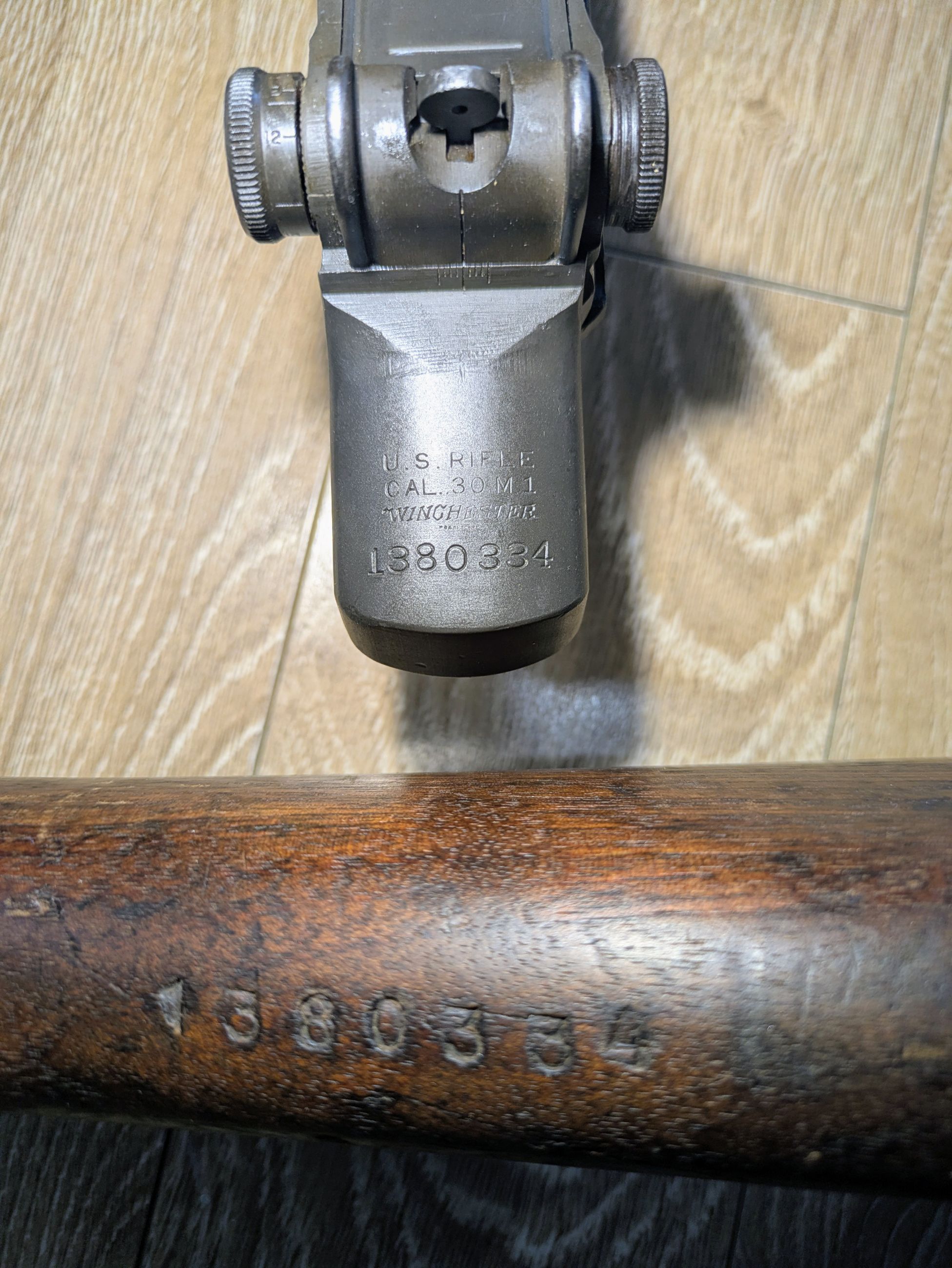 Photo of Rare Winchester Garand 1943