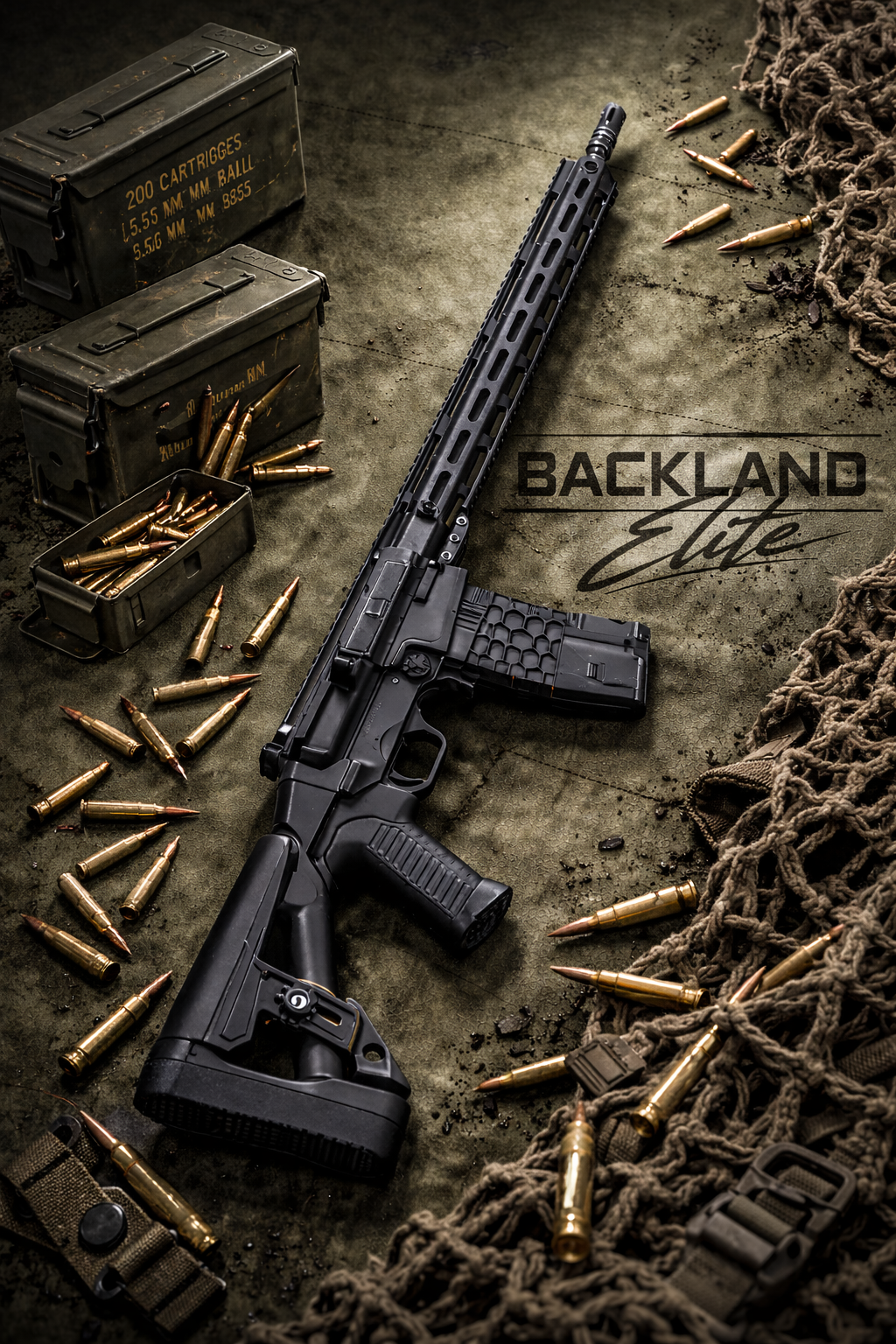 Photo of Pre Order Crusader Arms Backland Hunter Elite .223 Rem / 5.56, 18.6" BBL Semi-Auto Rifle