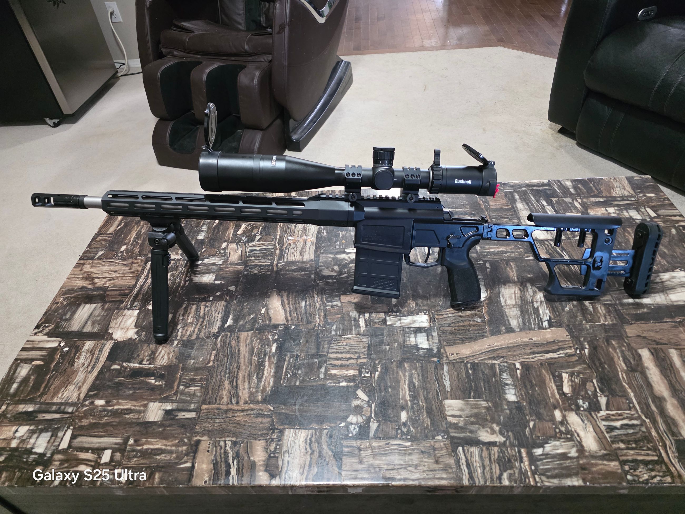 Photo of Sig Sauer Cross Rifle - .308 Win., 16", BLK With BUSHNELL FORGE RIFLE SCOPE