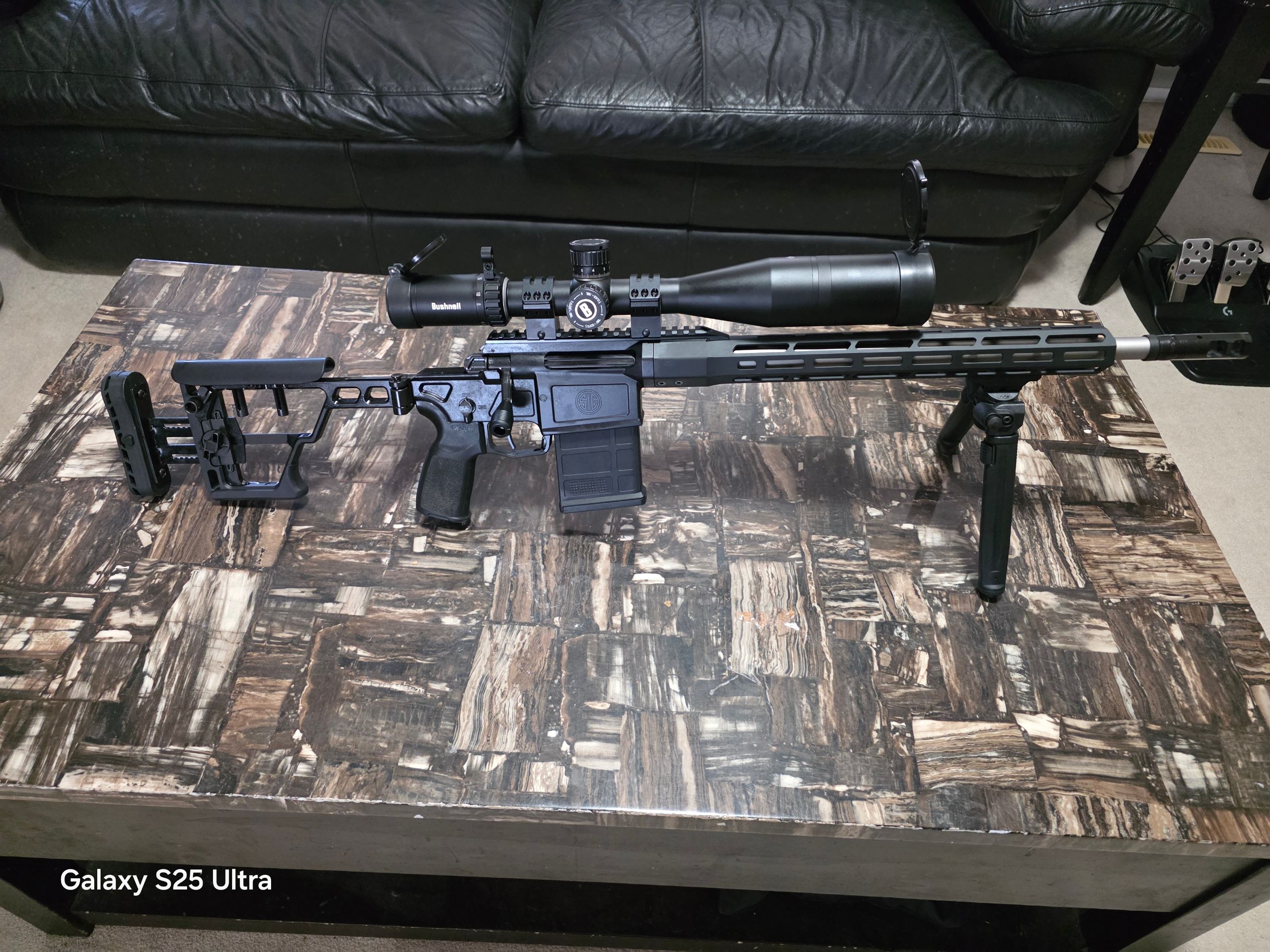 Photo of Sig Sauer Cross Rifle - .308 Win., 16", BLK With BUSHNELL FORGE RIFLE SCOPE