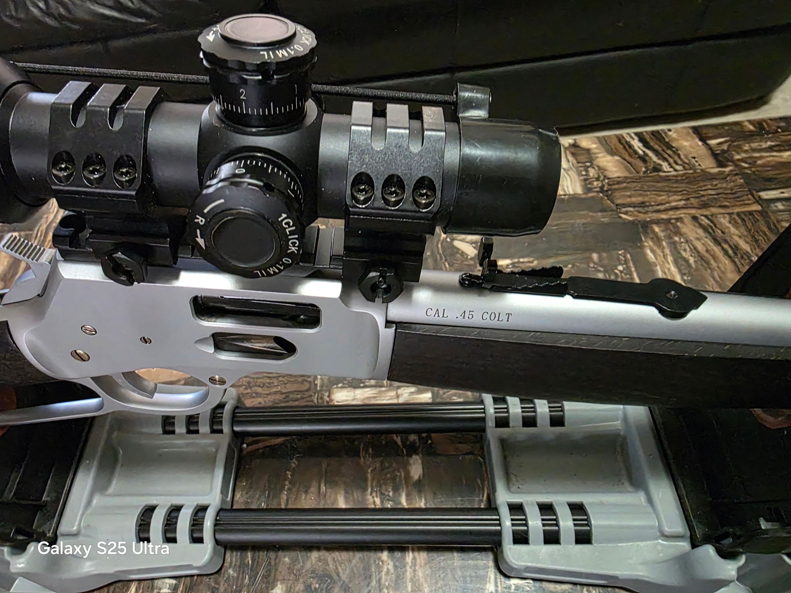 Photo of Henry Big Boy All-Weather Side Gate - .45 Colt, 20" and Bushnell Bushnell AR Optics 1-4x24 Illuminated 300 BLK BDC Reticle