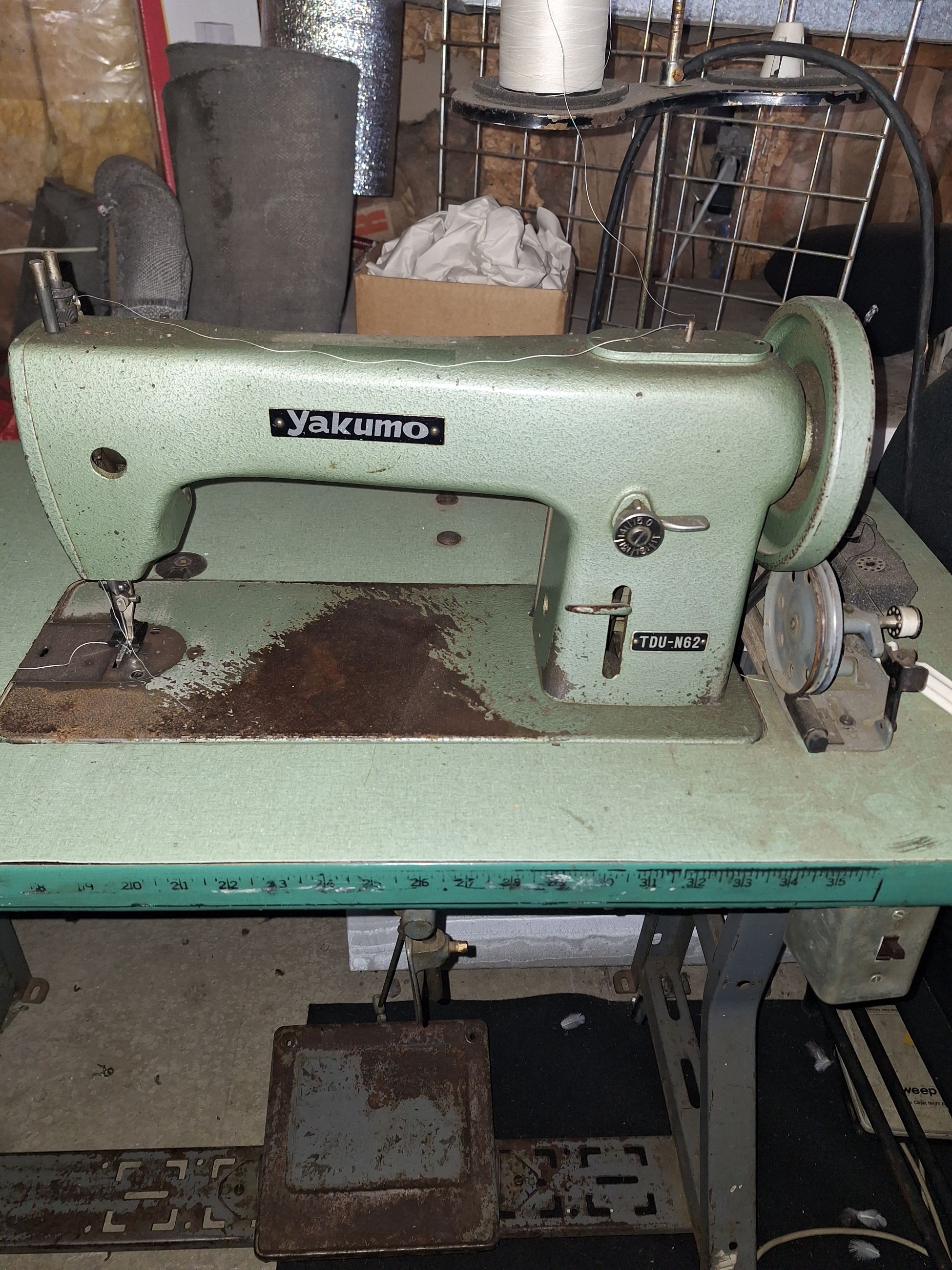 Photo of Industrial sewing machine 
