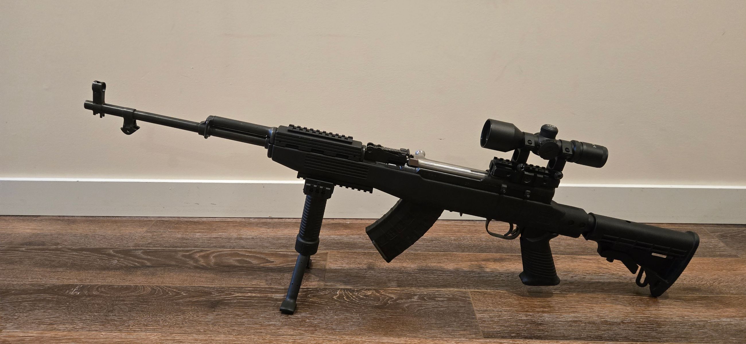 Photo of Russian SKS with Tapco stock & scope FREE SHIPPING