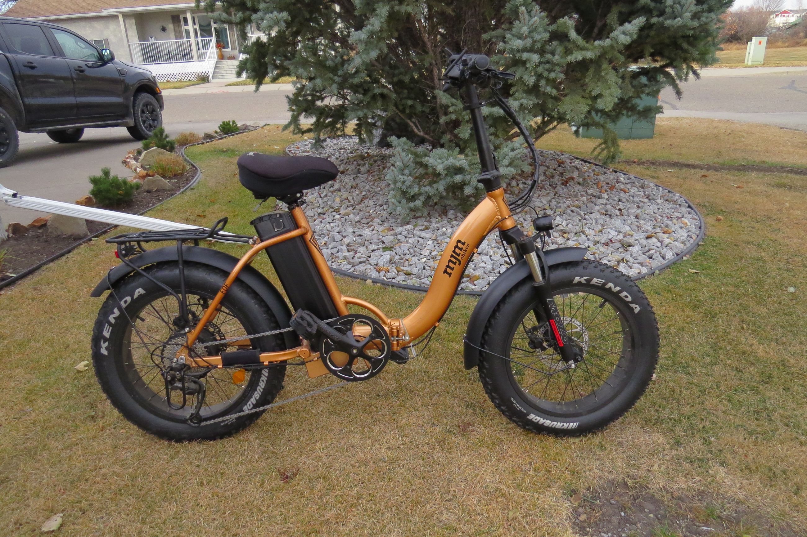 Photo of MJM 20 inch folding e bike 