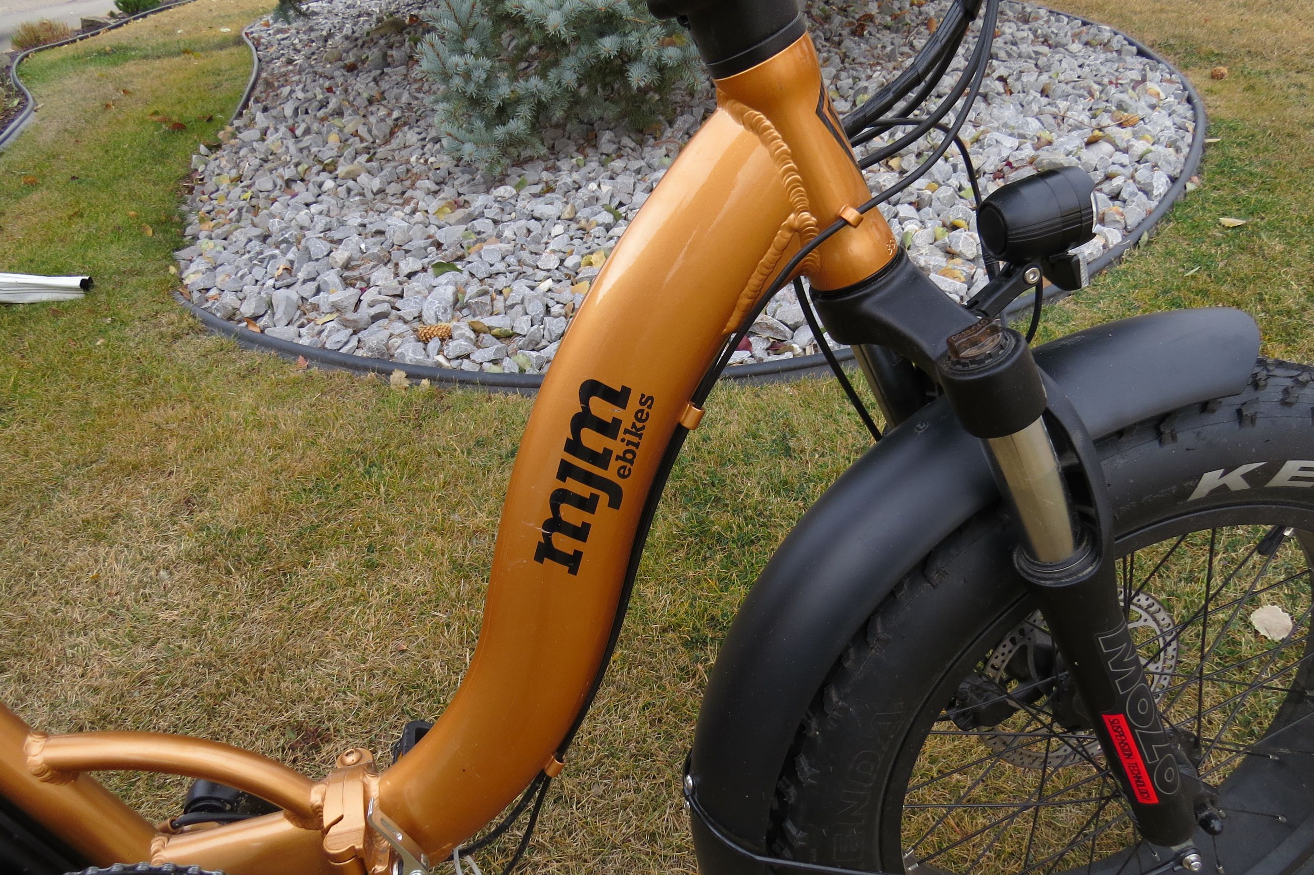 Photo of MJM 20 inch folding e bike 