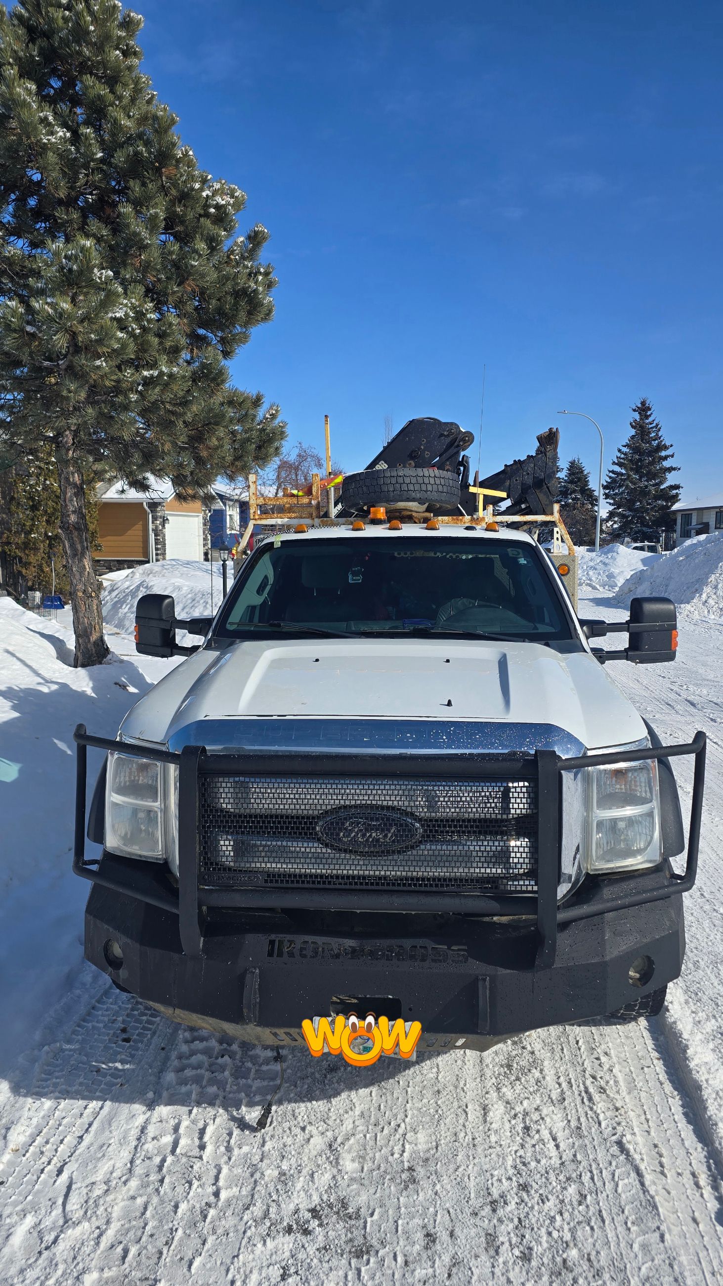 Photo of F550 Picker Truck V10 Gasoline fully tooled 
