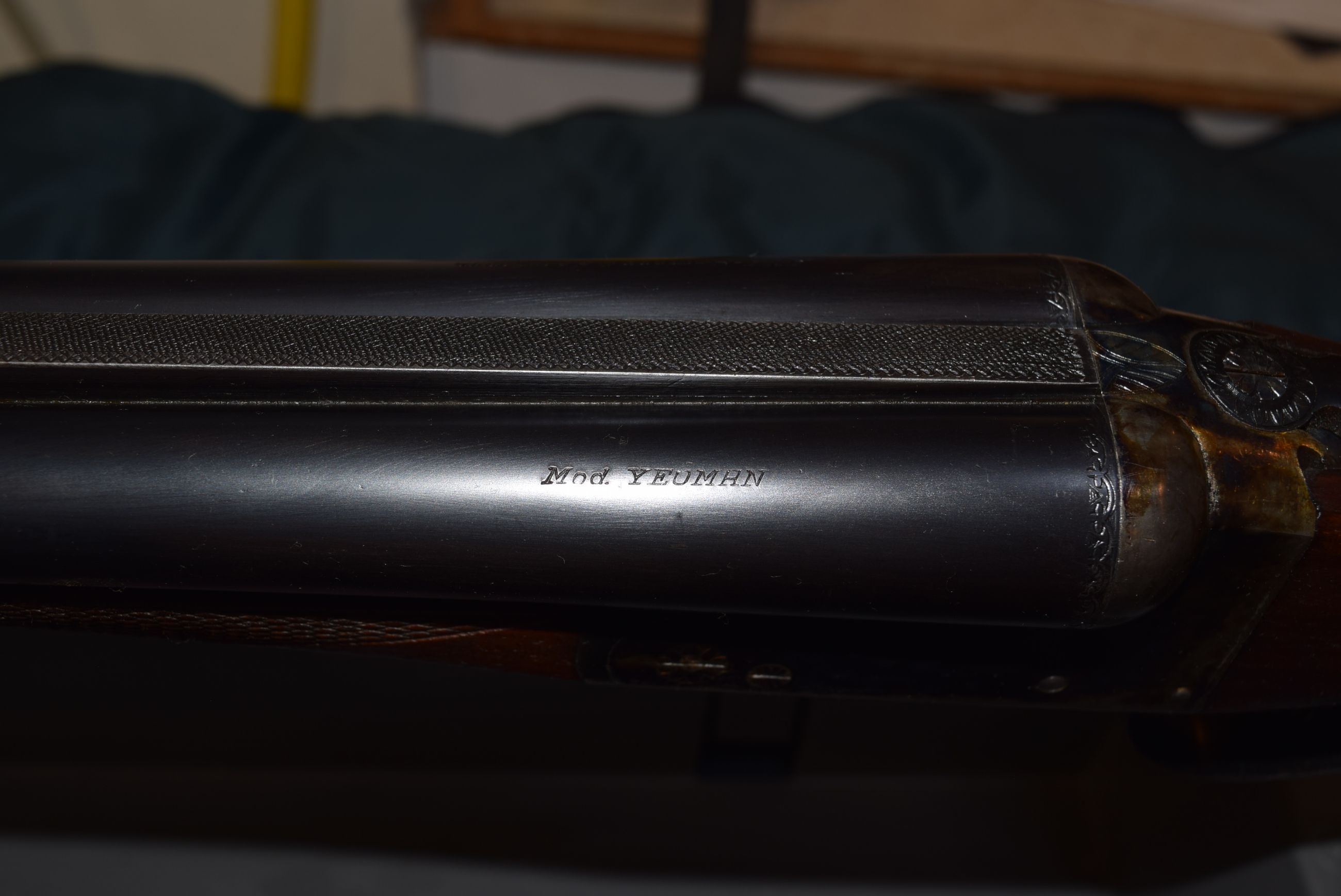 Photo of AYA 12 Gauge double barrel side by side shotgun