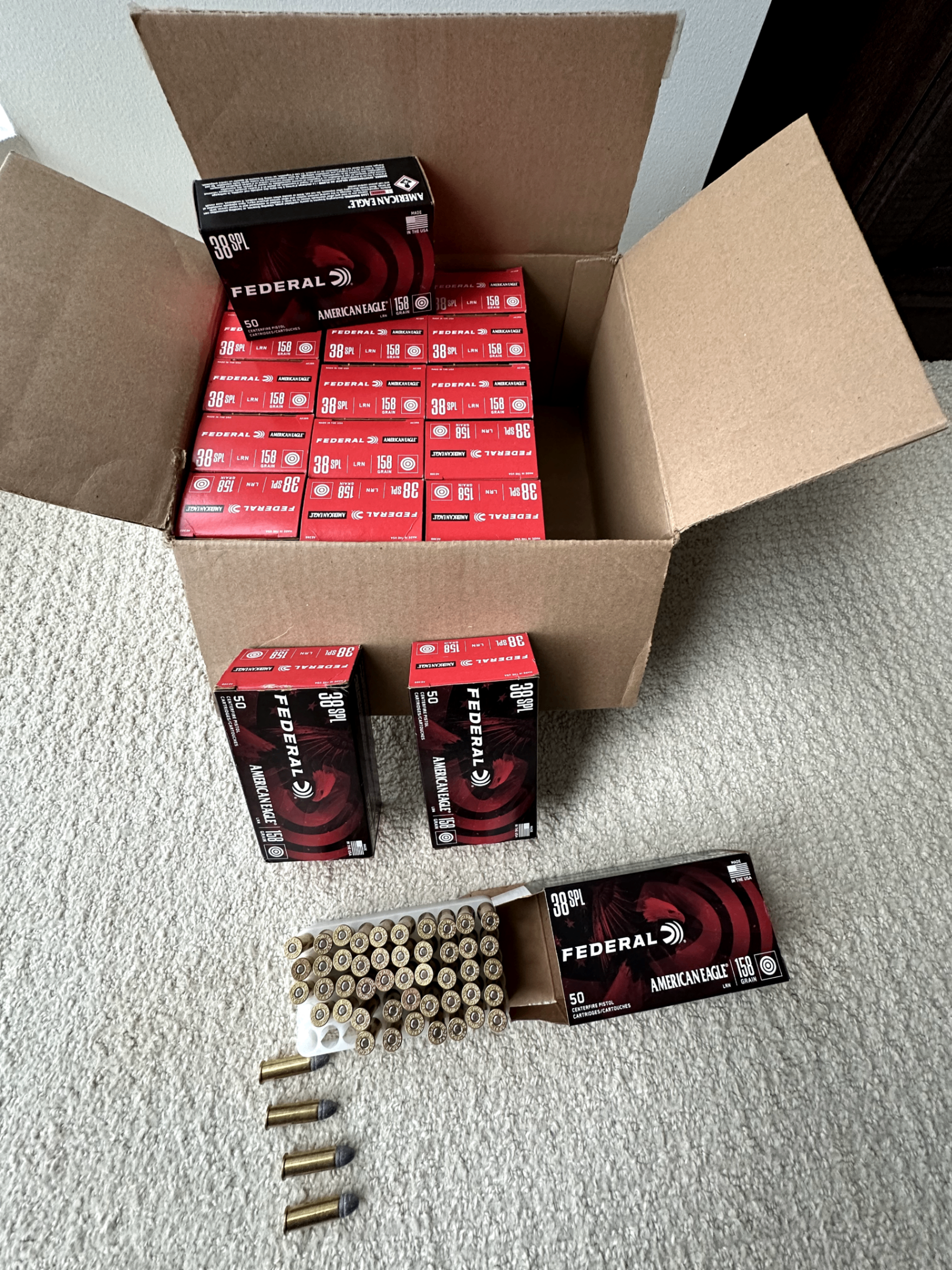 Photo of Ammo 38 SPL - - 158 Grain - Federal American Eagle